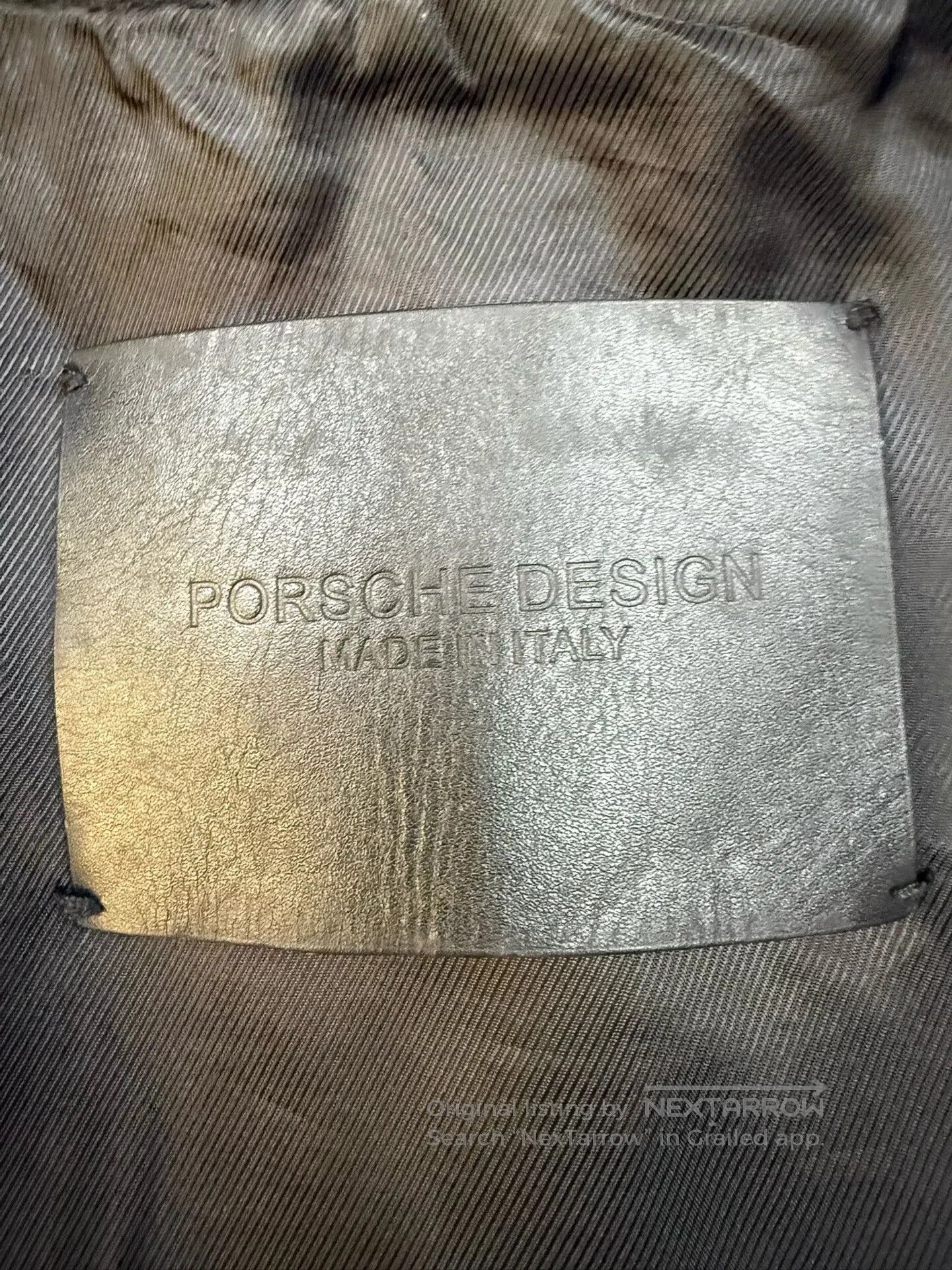 Porsche Design Porsche Design Men's Leather Jacket. Size US L / EU 52-54 / 3 - 4 Thumbnail