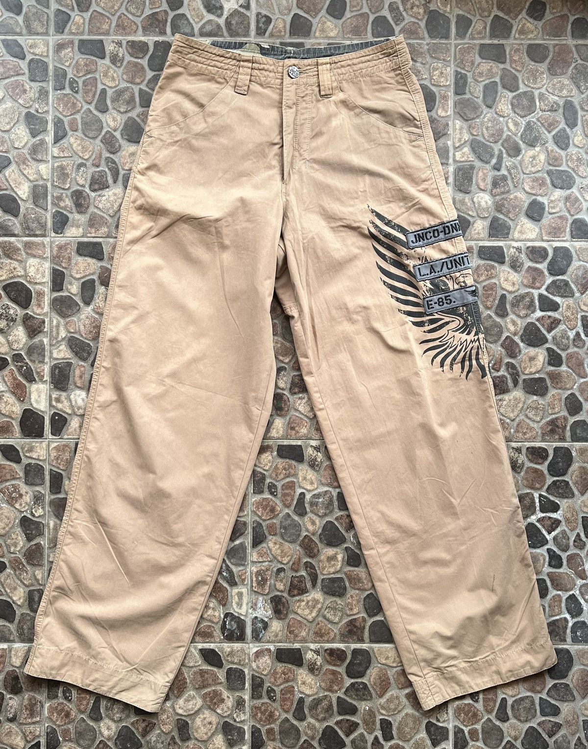 JNCO JNCO Jeans Men’s Vintage 90’s Army Pants in Khaki Size 30 Size US 30 / EU 46 - 2 Thumbnail