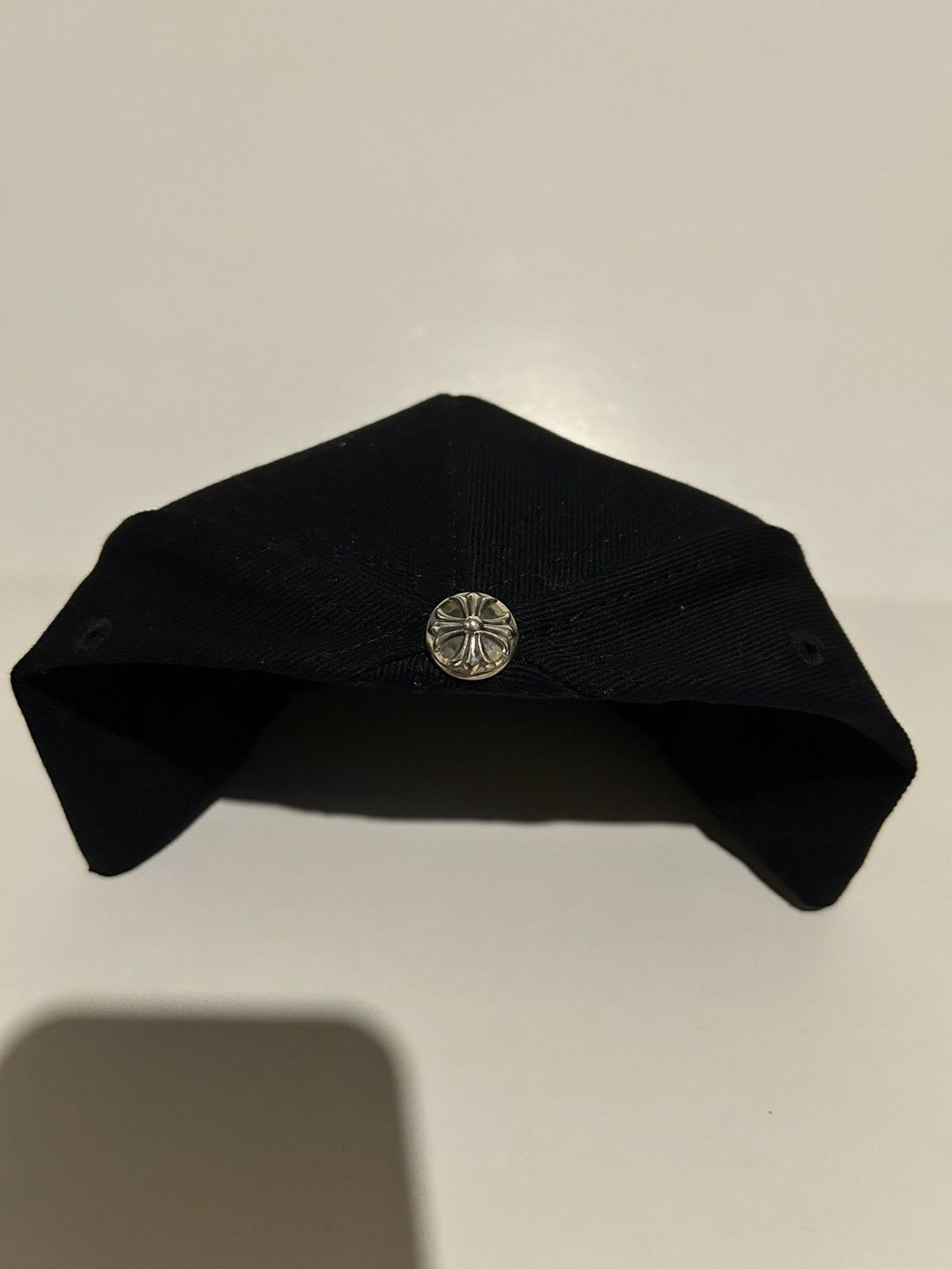 Chrome Hearts Chrome Hearts Horseshoe Denim Baseball Hat Black Size ONE SIZE - 2 Thumbnail