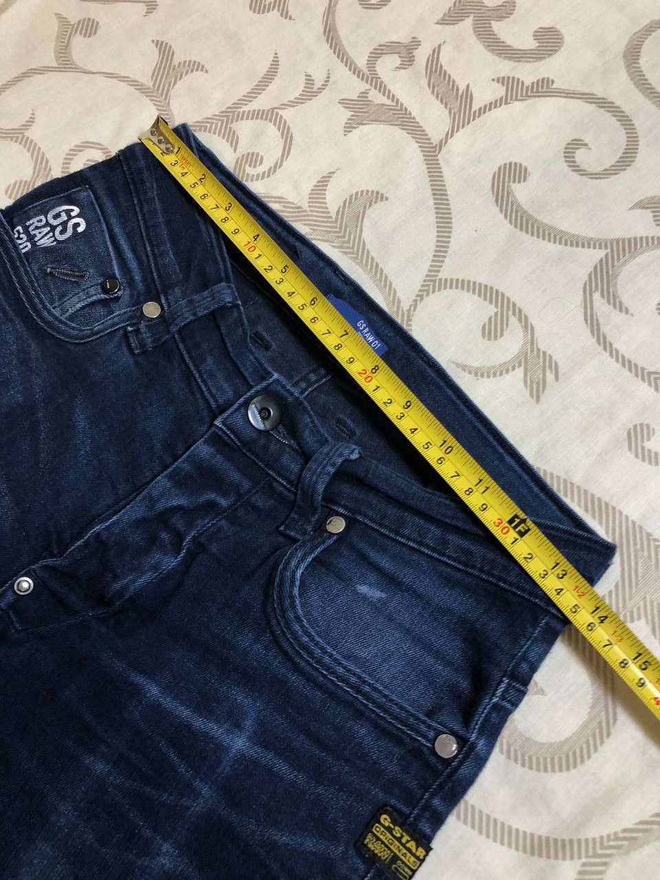 G-Star G-Star DEFEND SUPER SLIM Tapered Denim Jeans Pants Size US 30 / EU 46 - 15 Thumbnail