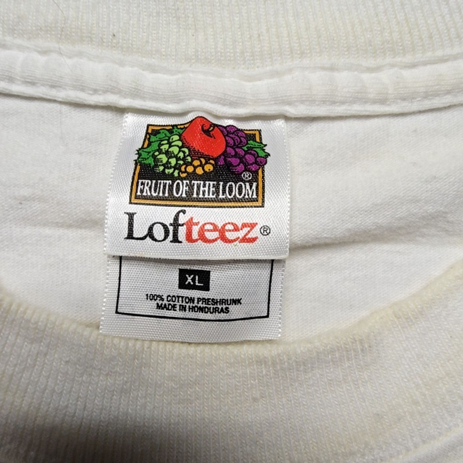 Fruit Of The Loom Vintage Late Great Chevys Car Shirt XL White Tee 90s Size US XL / EU 56 / 4 - 6 Thumbnail