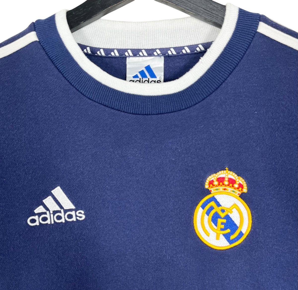 Adidas Vintage Real Madrid CF Football Club Sweatshirt Size US M / EU 48-50 / 2 - 3 Thumbnail