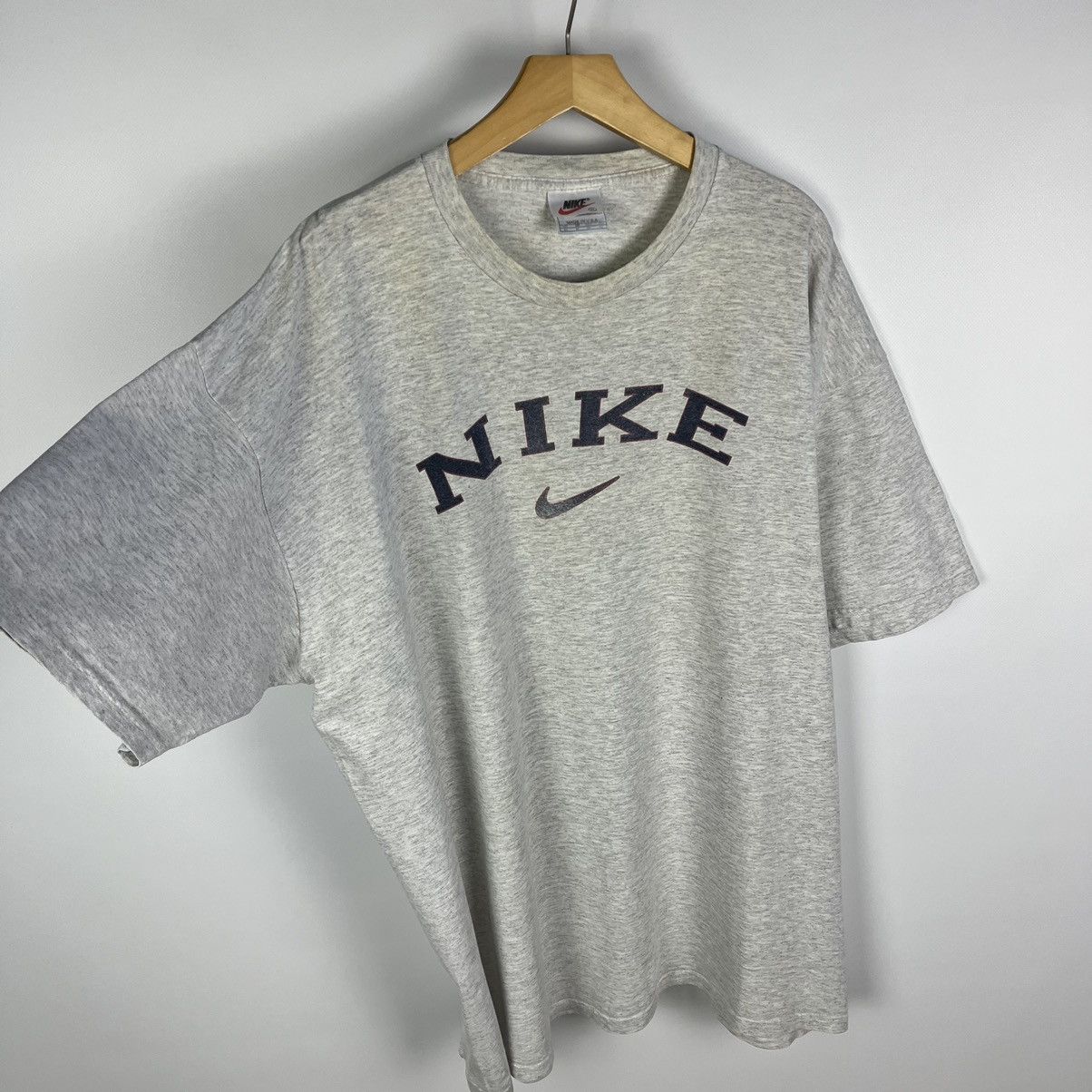 Vintage Nike Air Swoosh Collage White Tag 90s Made In USA
