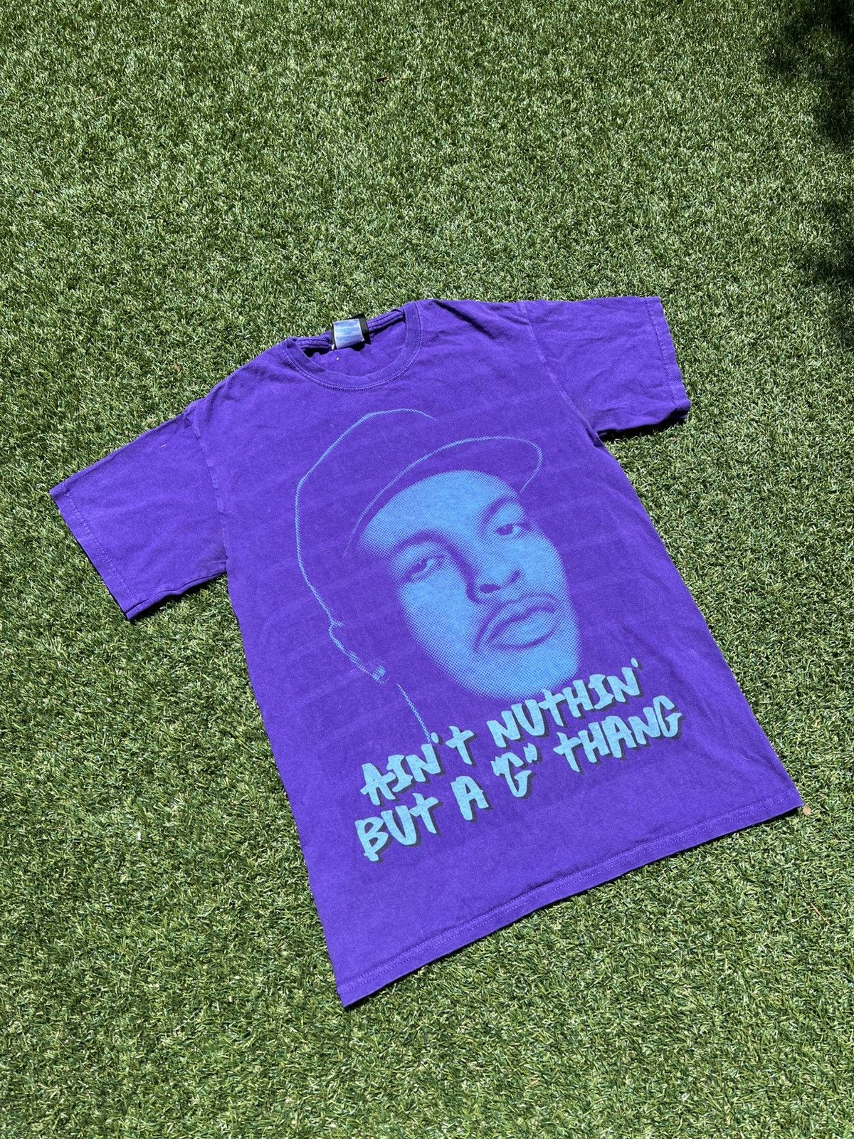 Vintage VTG 00’s Dr. Dre Mens Death Row Purple Tee Size US S / EU 44-46 / 1 - 2 Thumbnail