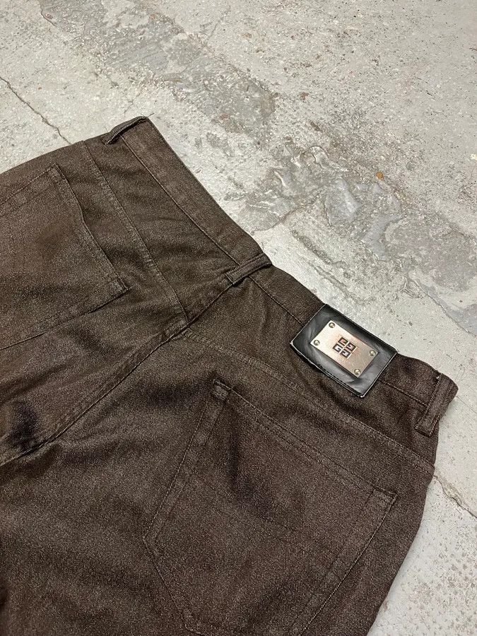 Givenchy 2000s Givenchy Wide Brown Pants Size US 32 / EU 48 - 9 Thumbnail