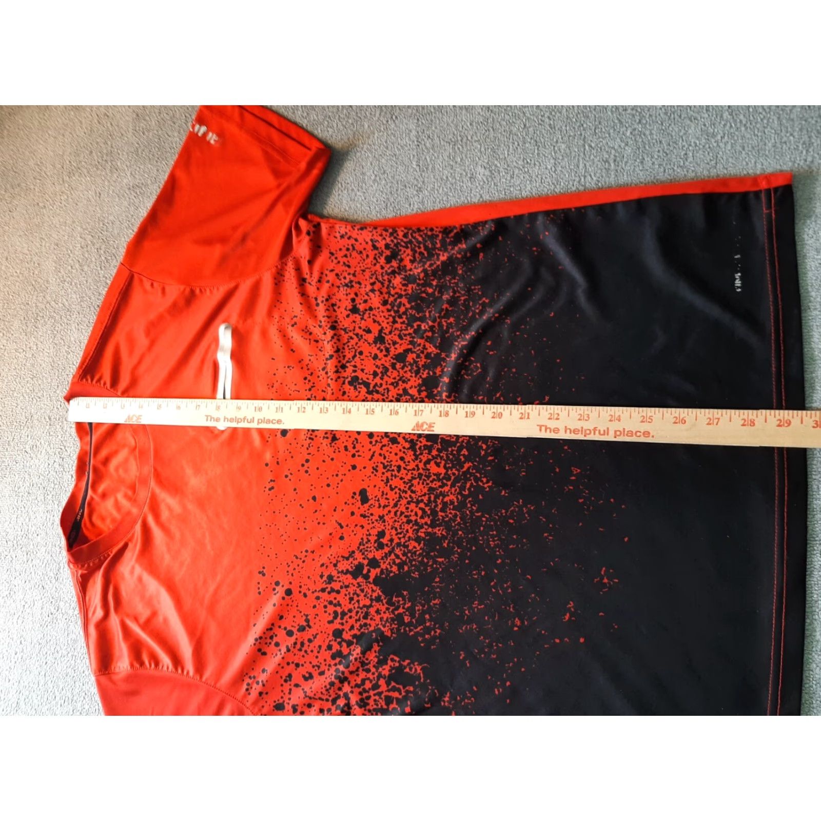 Vintage VINTAGE AND-1 T-Shirt Basketball AND-1 Red black pocket L Mens Short Sleeve Crew Neck Shirt Cotton Blend Knit Logo Graphic Print USA Decade 90s Theme Size US L / EU 52-54 / 3 - 2 Thumbnail