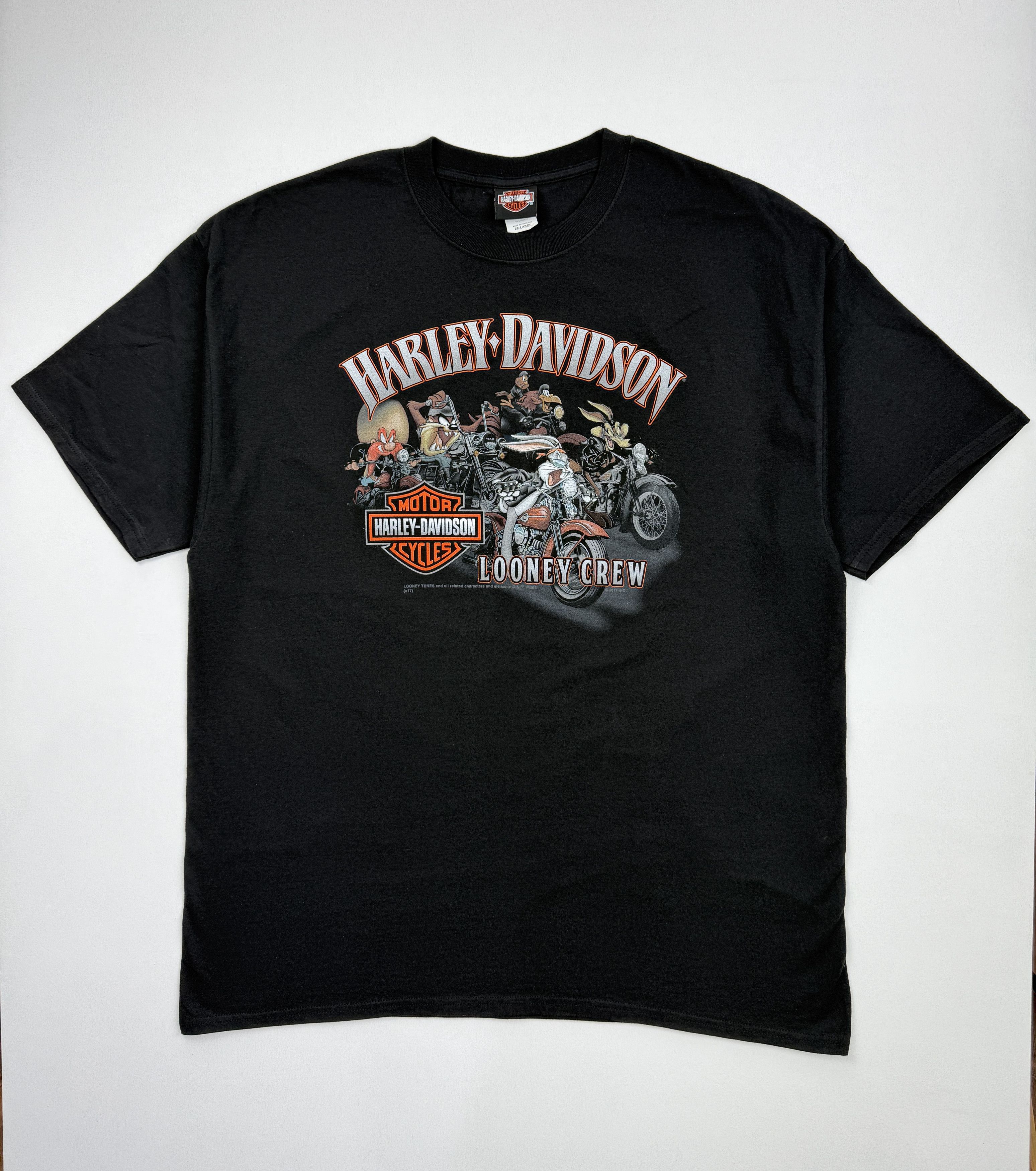 Harley Davidson Rare Harley Davidson Looney Tunes Florida s17 Tee Size US XXL / EU 58 / 5 - 2 Thumbnail