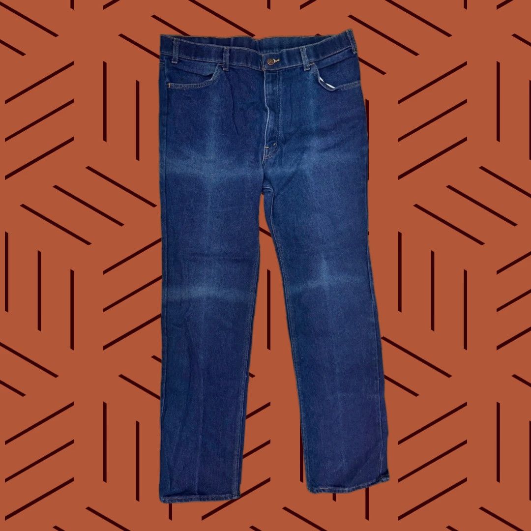 Levi's VINTAGE Levi's Black Tab Jeans For Men With A Skosh More Room 38x32 USA Blue Size US 38 / EU 54 - 1 Thumbnail