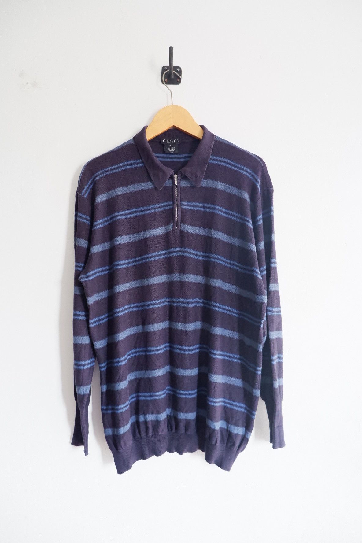 GUCCI Tom Ford Striped Knit Wear