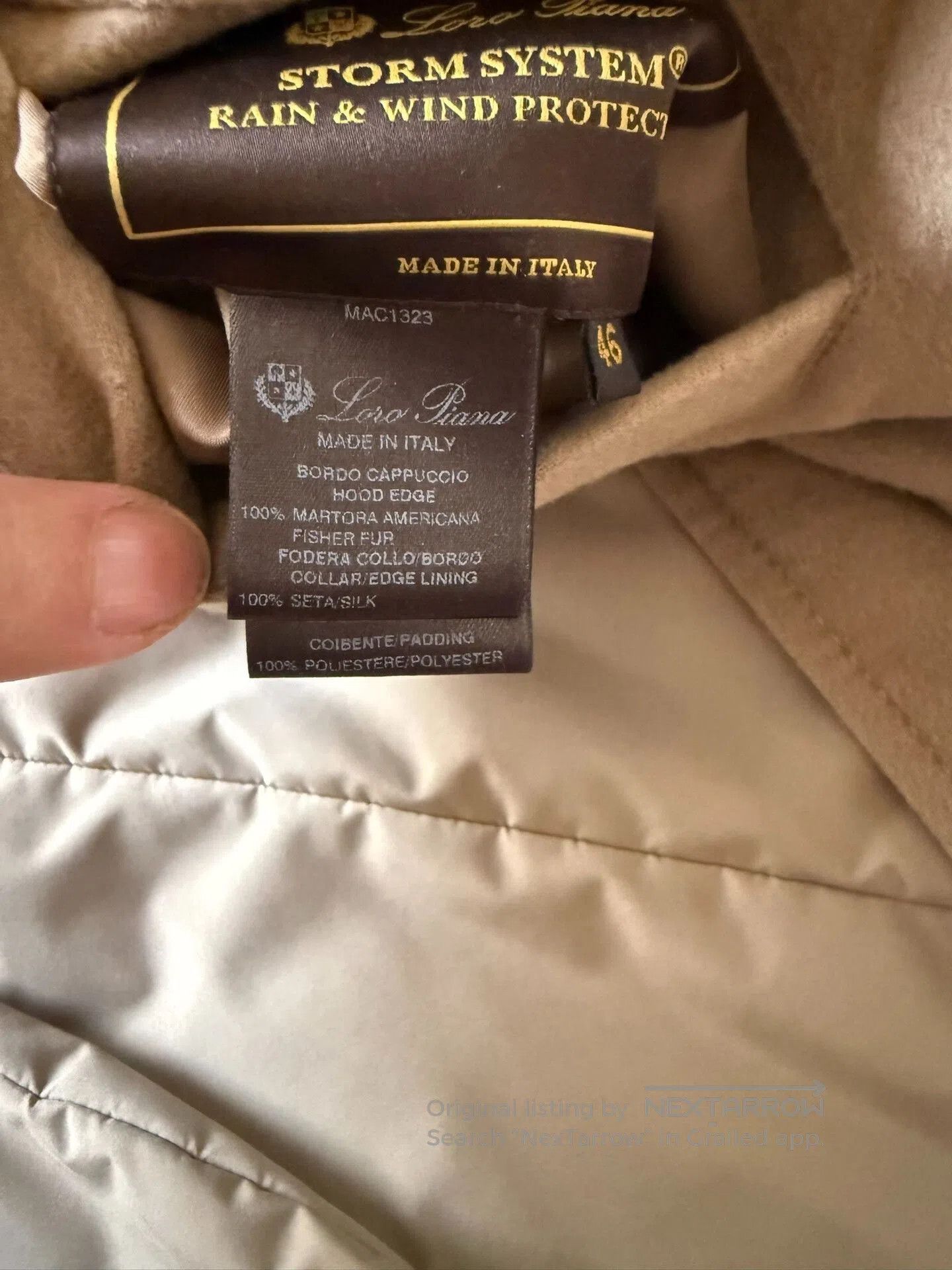 Loro Piana Loro Piana Baby Cashmere Fur Coat. Size US M / EU 48-50 / 2 - 7 Thumbnail