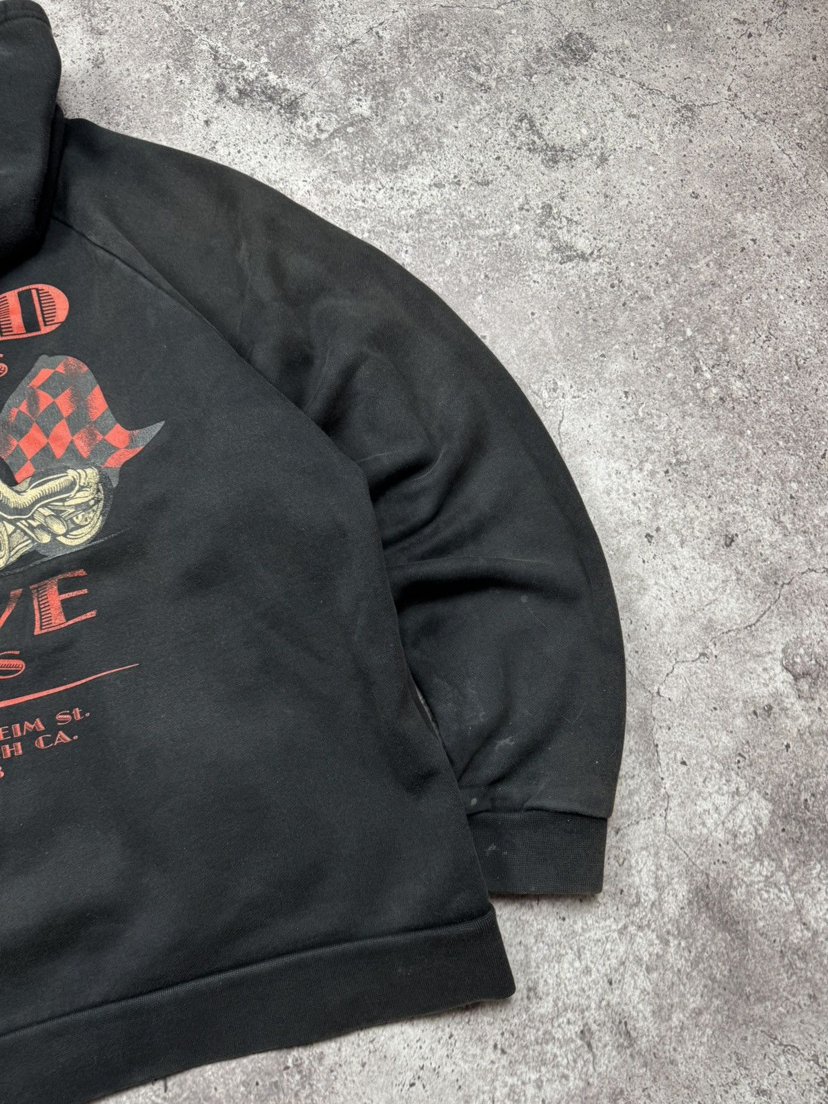 West Coast Choppers Vintage West Coast Choppers Distressed Faded Zip Hoodie Y2K Size US XL / EU 56 / 4 - 9 Thumbnail