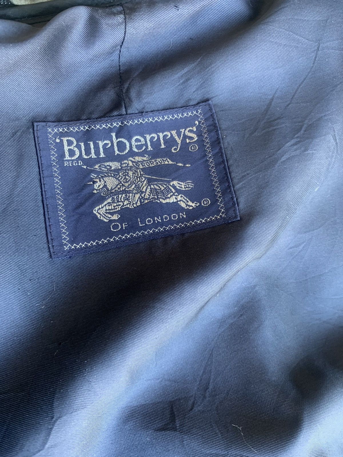 Burberry Vintage Burberry Long Coat/Jacket Size US XL / EU 56 / 4 - 10 Thumbnail