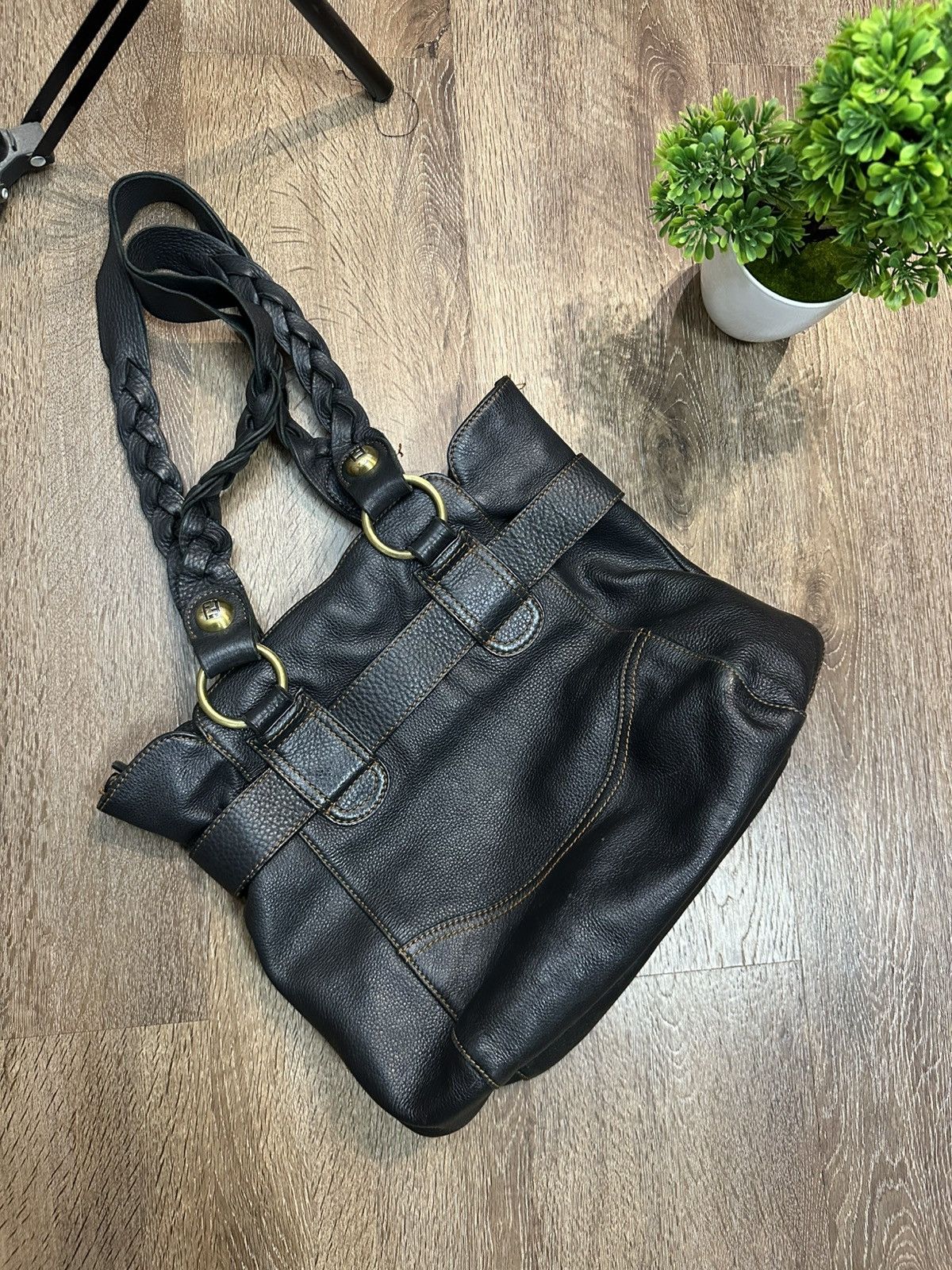Fendi Vintage 90s Fendi Leather Shoulder Bag Y2K Size ONE SIZE - 4 Thumbnail