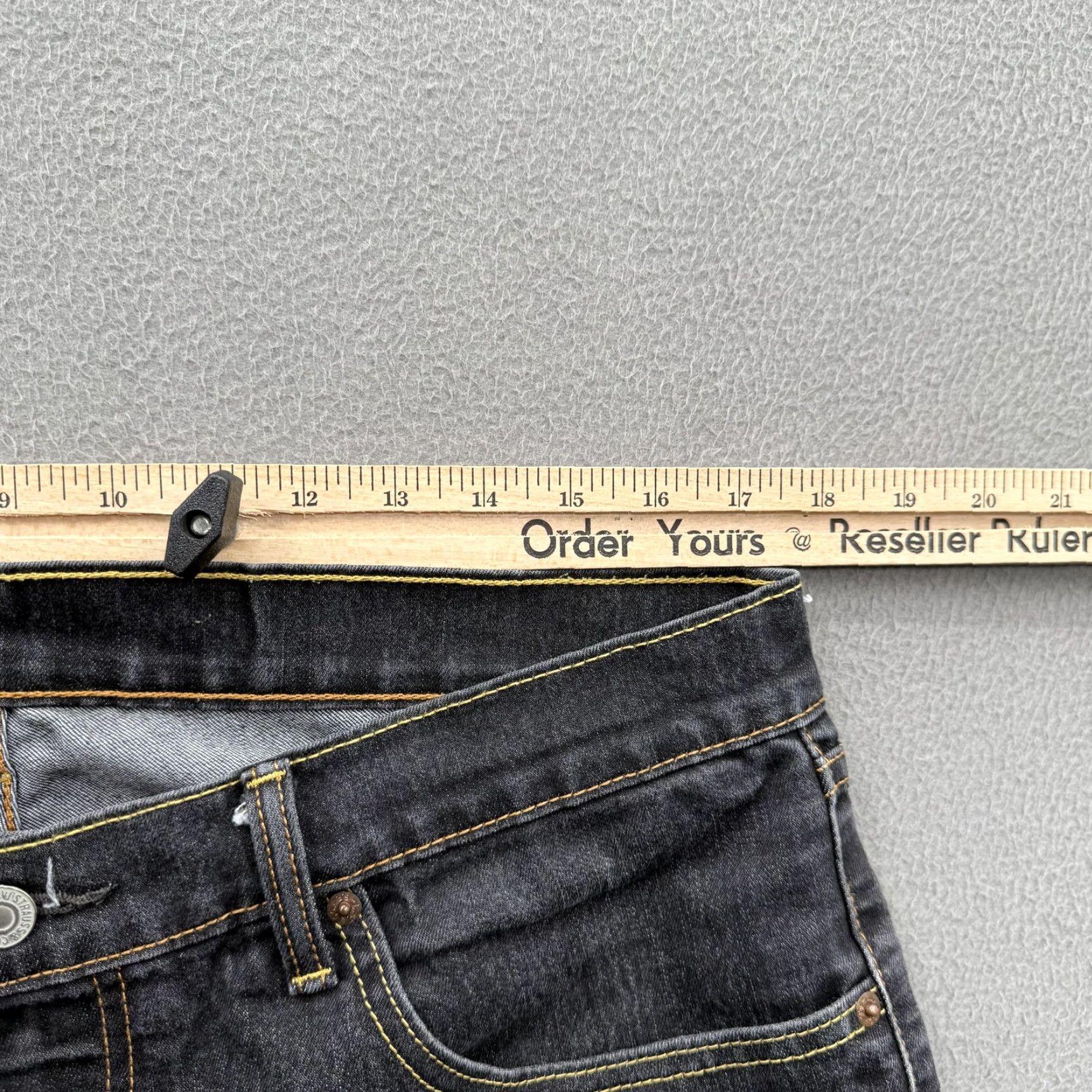 Levi's Levi's Jeans Mens 36x34 Denim Zip Fly Straight Leg 5-Pocket Blue Regular Inferior Detail 65504 Size US 36 / EU 52 - 6 Thumbnail
