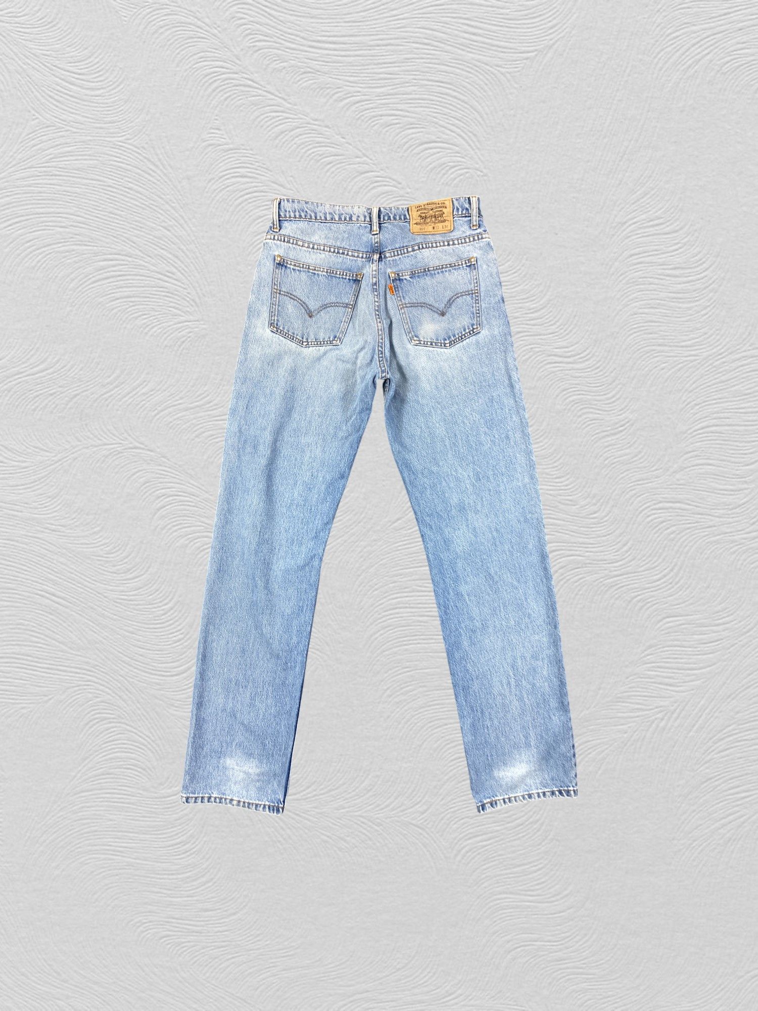 Levi's Light Blue Vintage Levis 507 Orange Tab 31x32.5 - JN3236 Size US 31 - 2 Thumbnail