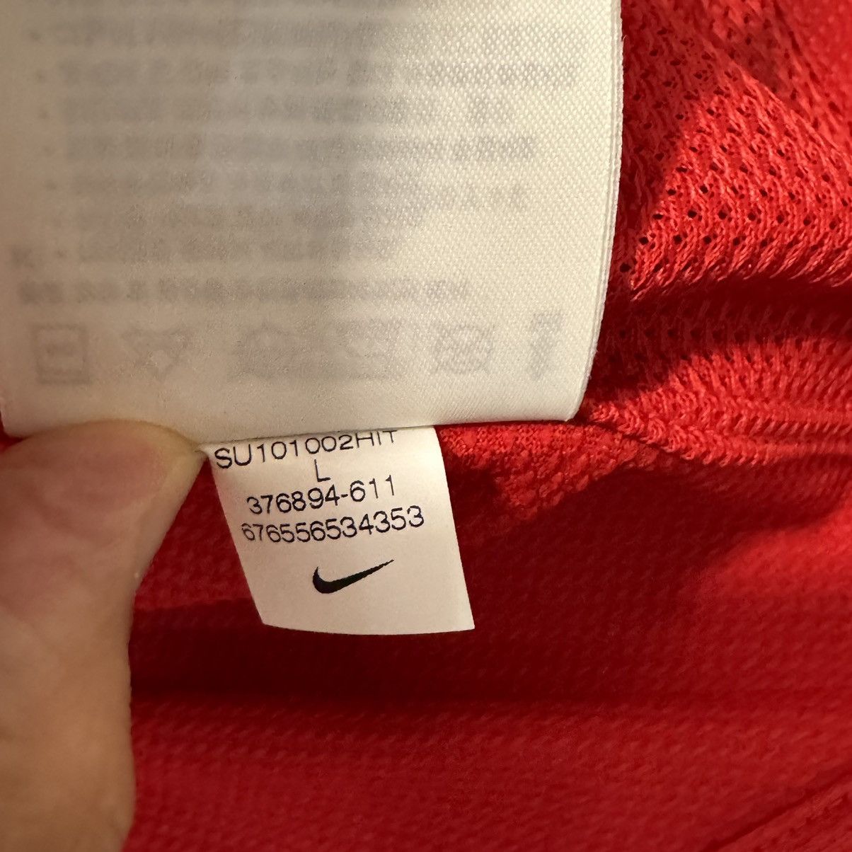 Nike Portugal WC2010 home shirt #7 Ronaldo (bnwt) Size US L / EU 52-54 / 3 - 9 Thumbnail