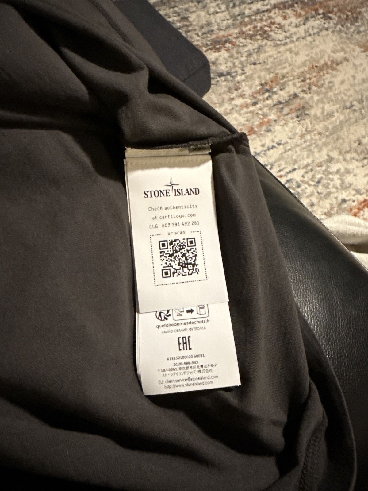 Stone Island Stone Island Logo T-Shirt Size US L / EU 52-54 / 3 - 5 Thumbnail