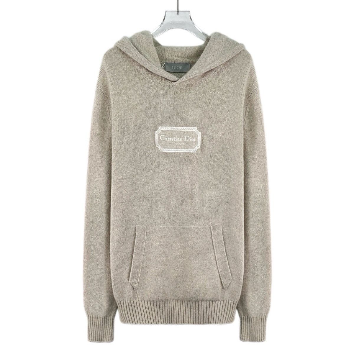 Dior Dior Cashmere Hooded Long Sleeve Knit Sweater K26WX Size M / US 6-8 / IT 42-44 - 1 Thumbnail