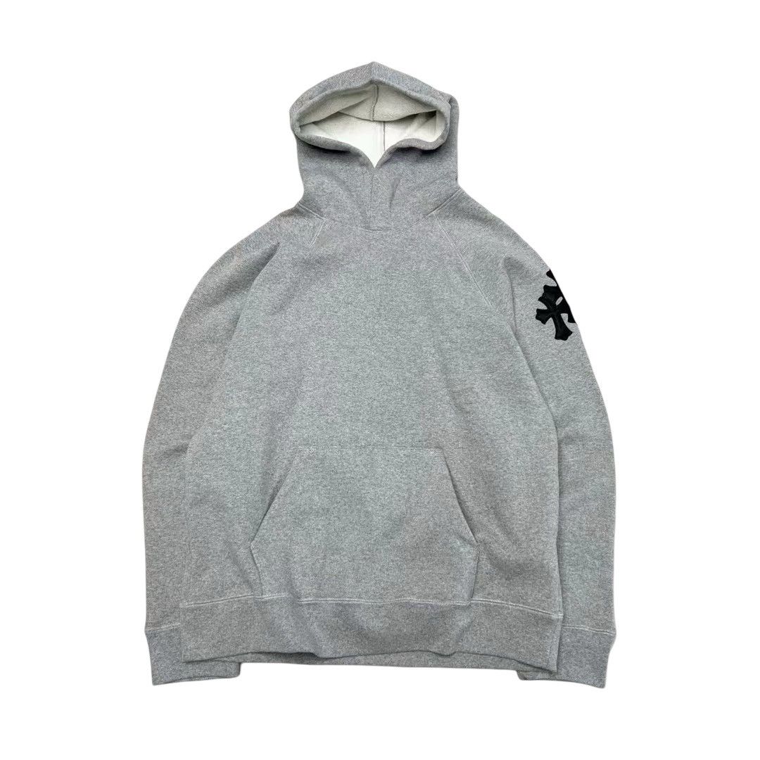 Chrome Hearts Paper jam triple leather cross patch hoodie Size US M / EU 48-50 / 2 - 1 Thumbnail