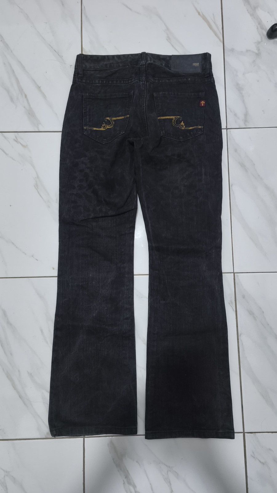 Japanese Brand Jeans Denim Custom Culture Y2K Black Camo Size US 40 / EU 56 - 11 Thumbnail