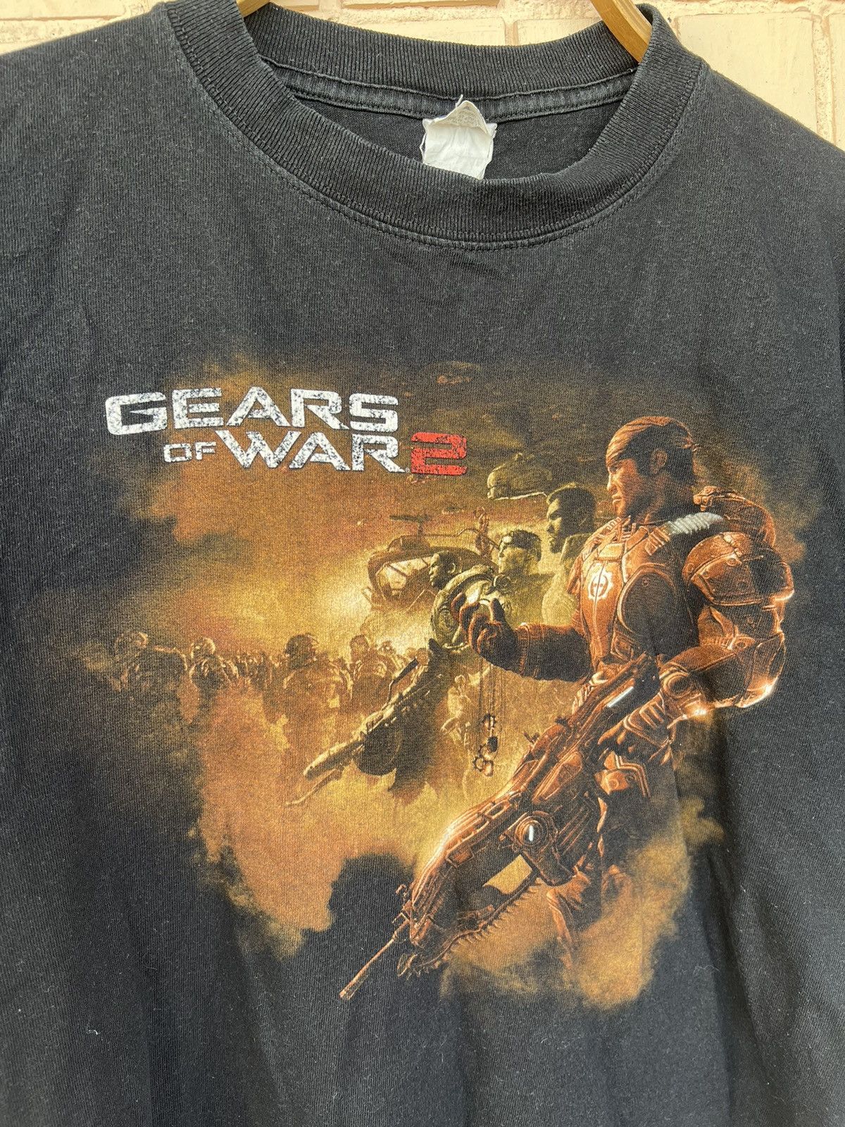Vintage Vintage y2k 00s gears of war 2 gow shirt Size US S / EU 44-46 / 1 - 9 Thumbnail