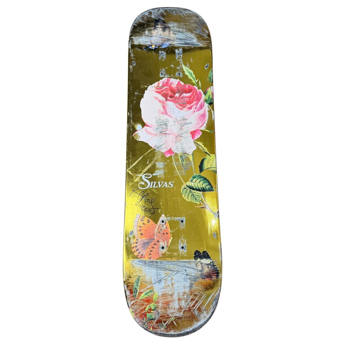 Primitive SIGNED Primitive Miles Silvas Essence Floral Skateboard Deck Size ONE SIZE - 1 Thumbnail