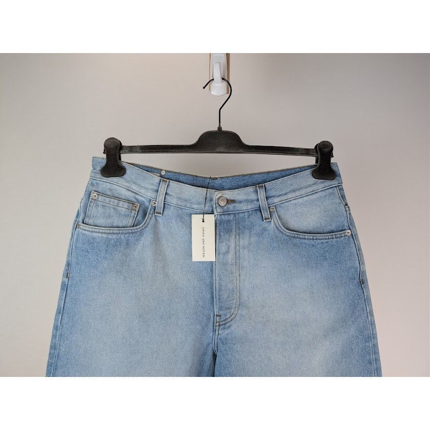 Dries Van Noten o1rshd1 Bershka Baggy Fit Denim Pants in Mid Blue Size US 34 / EU 50 - 3 Thumbnail