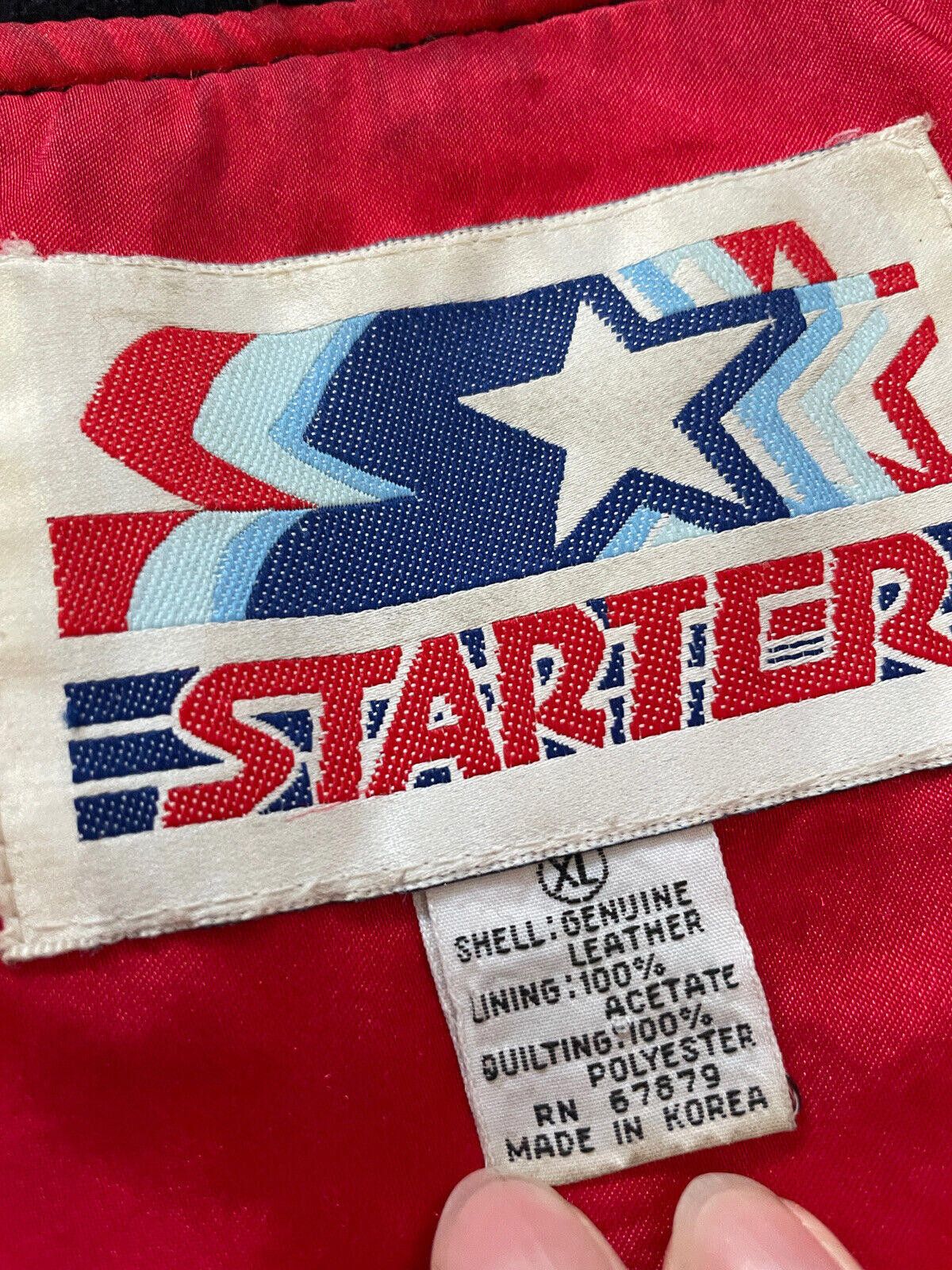 Starter Vintage Starter San Francisco 49ers Suede Leather Jacket XL Size ONE SIZE - 4 Thumbnail