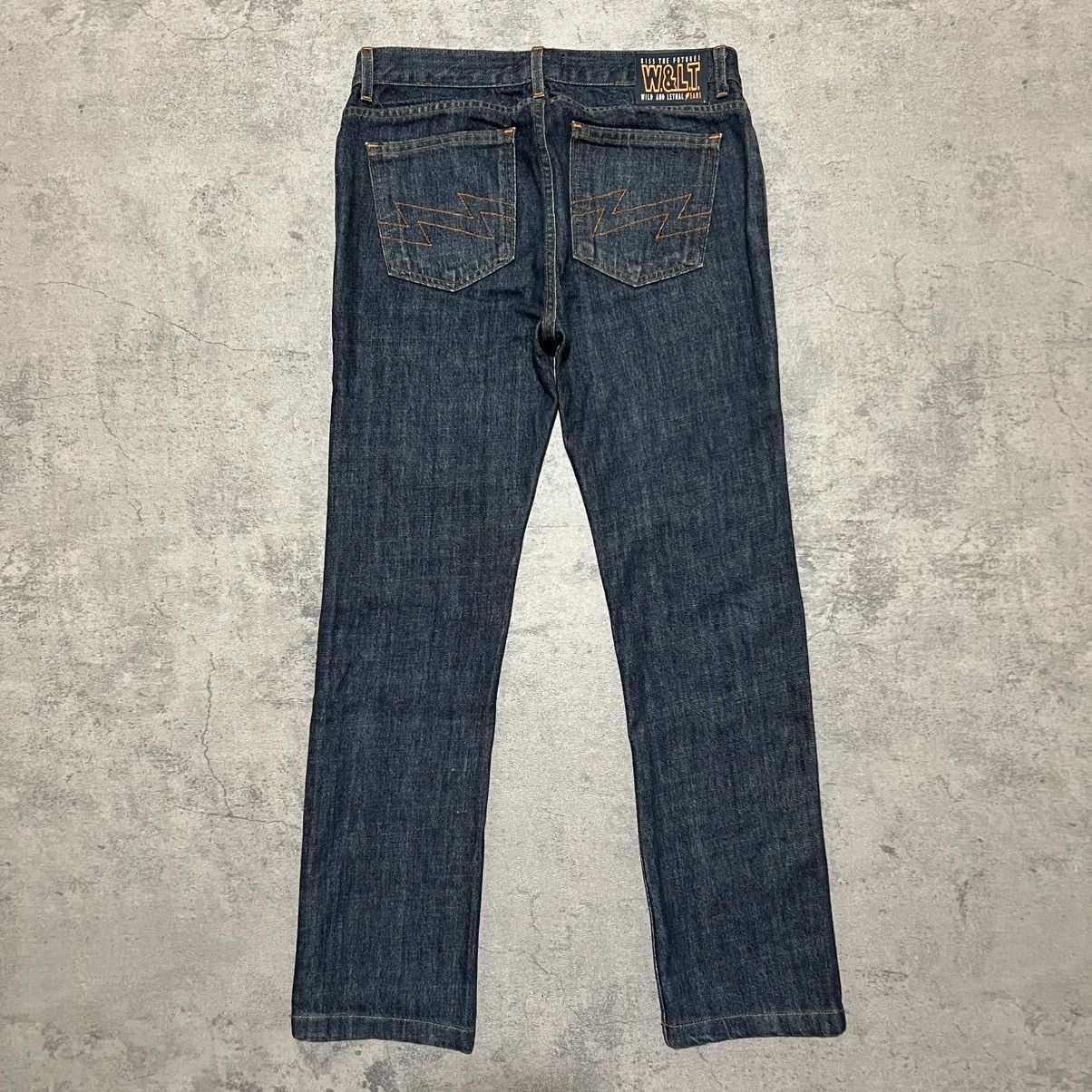 Walter Van Beirendonck W&LT Raw Denim Jeans Size US 30 / EU 46 - 6 Thumbnail