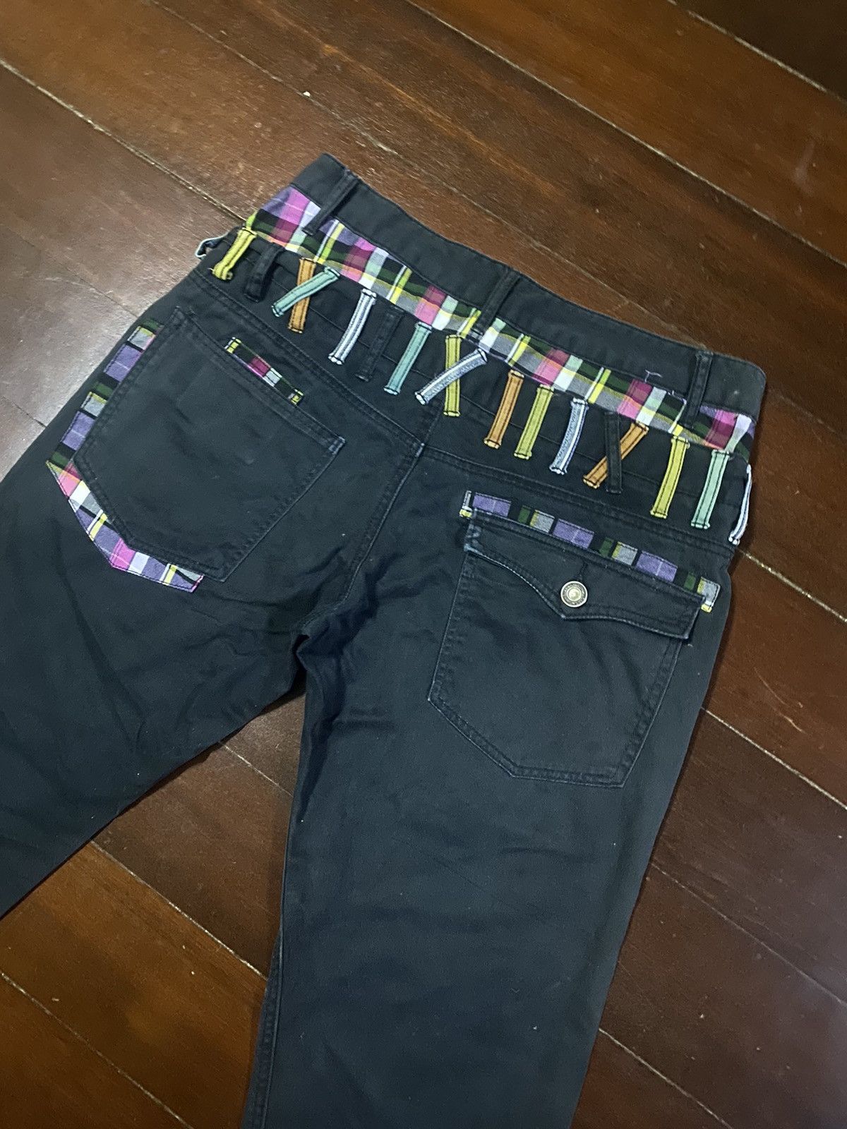 Japanese Brand Fire japanes brand double waist streetwear punks zipper Size US 34 / EU 50 - 10 Thumbnail