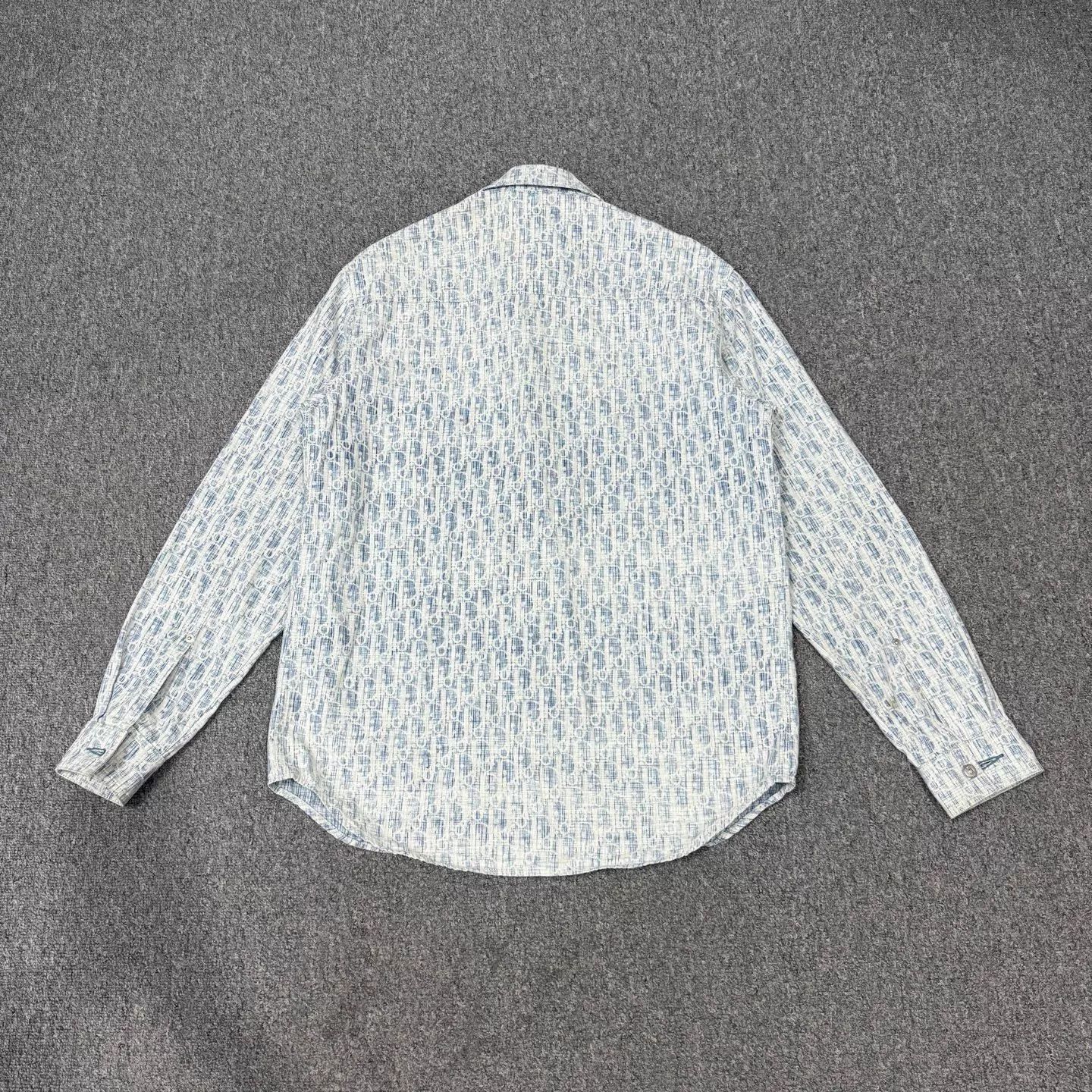 Dior Dior Oblique Monogram Denim Shirt Size 38 99 New Size US S / EU 44-46 / 1 - 2 Thumbnail