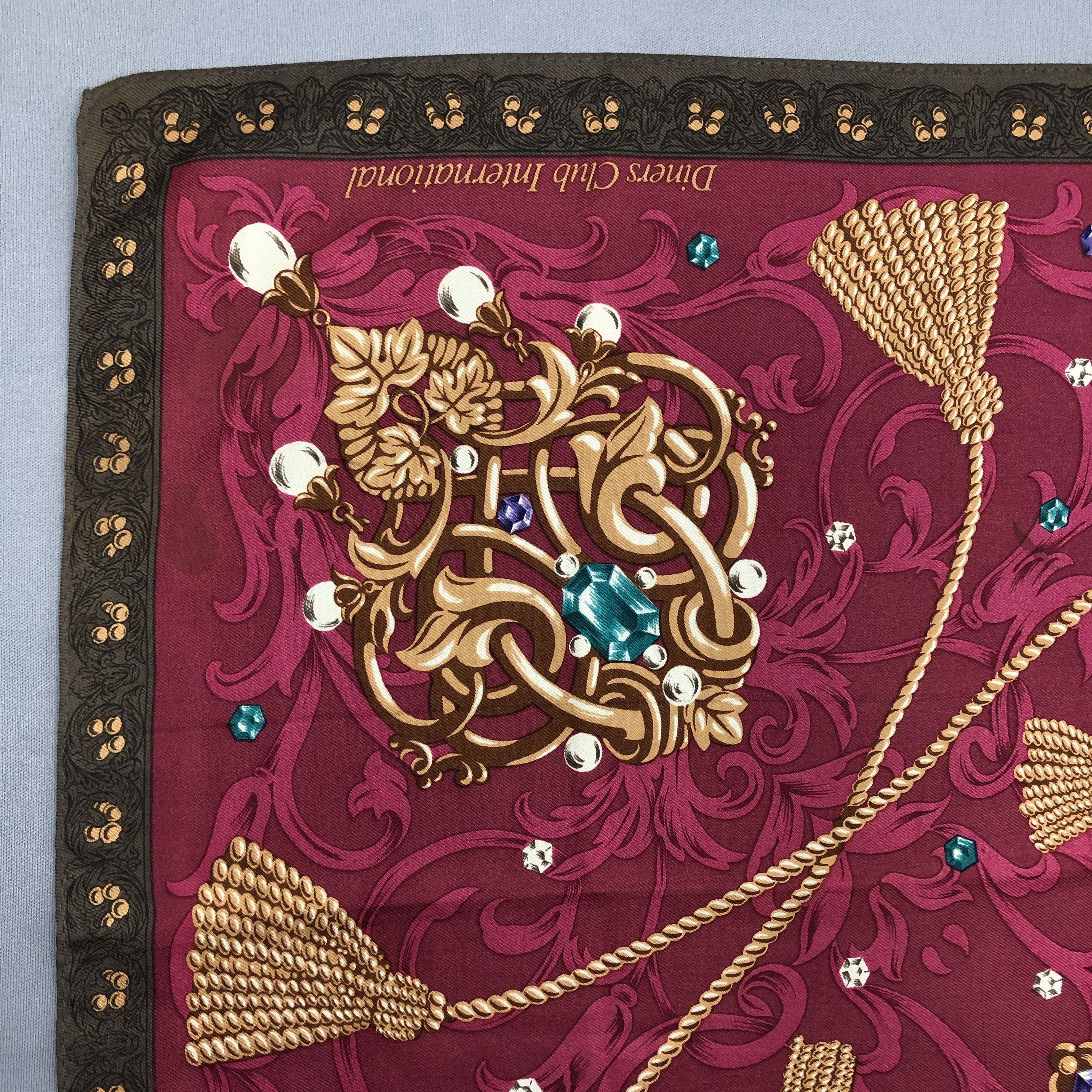 Japanese Brand × Vintage Vintage Jun Ashida SILK Scarf Twill Stole Wraps Scarves Size ONE SIZE - 5 Thumbnail