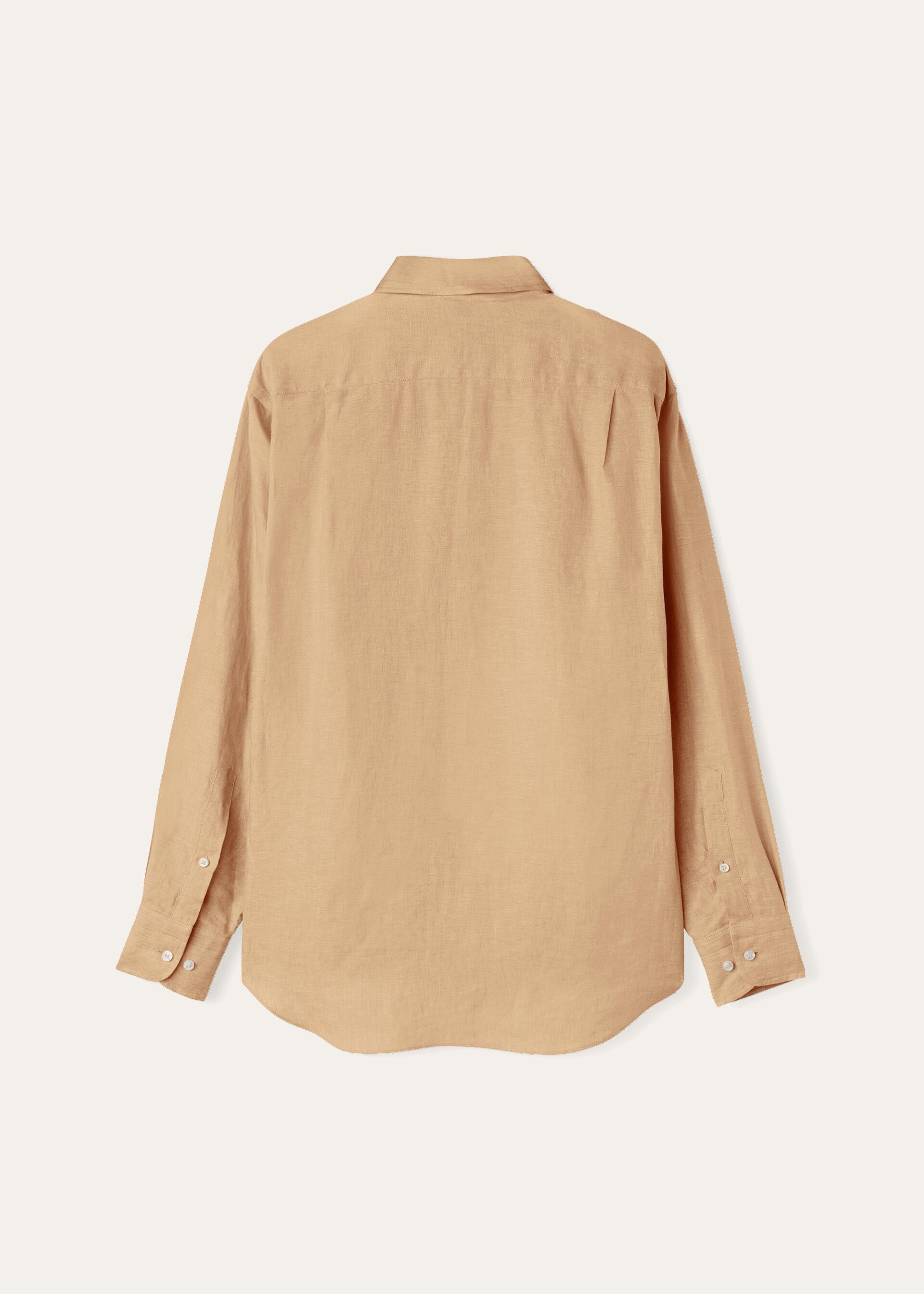 Loro Piana o1srvl11e0924 Andre Shirt in Peach Size US S / EU 44-46 / 1 - 2 Thumbnail