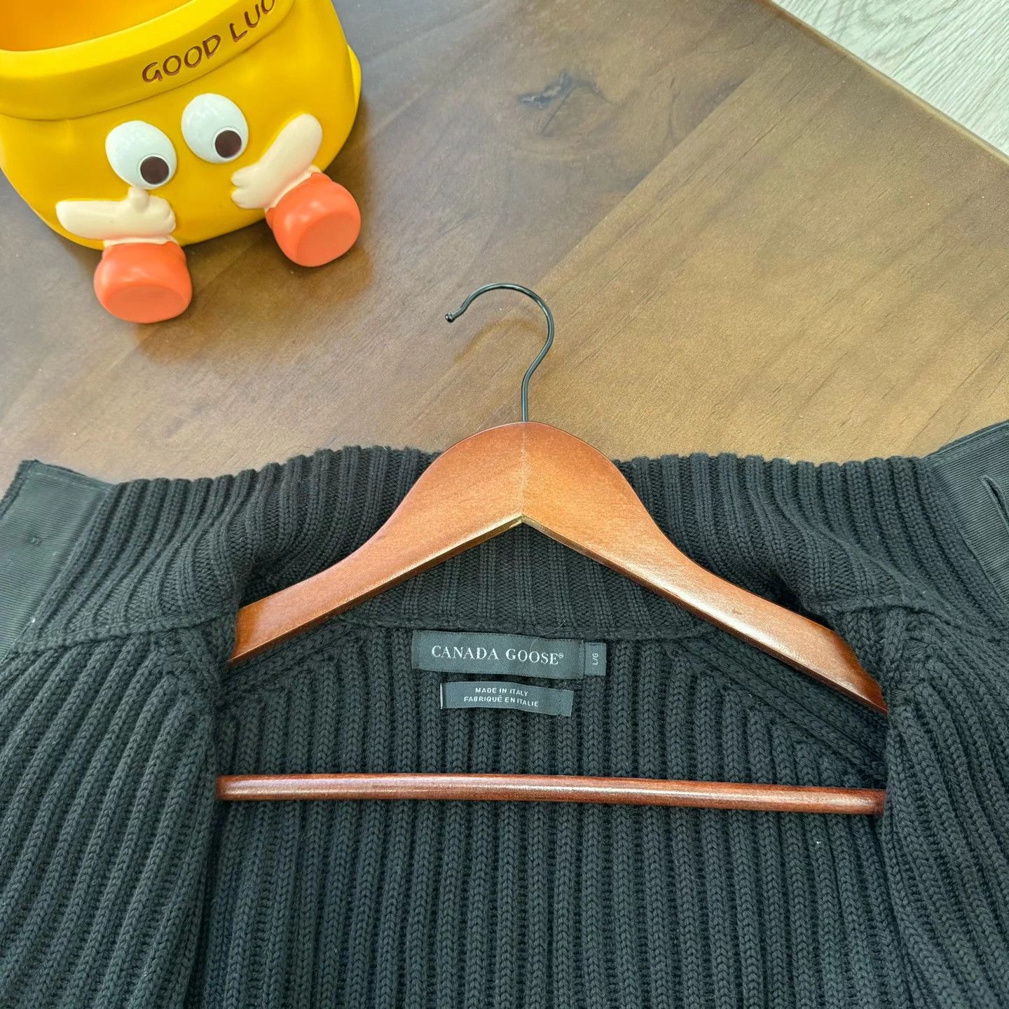 Other Canada Goose L Wool Turtleneck Sweater 2199 YI1310 Size L / US 10 / IT 46 - 6 Thumbnail