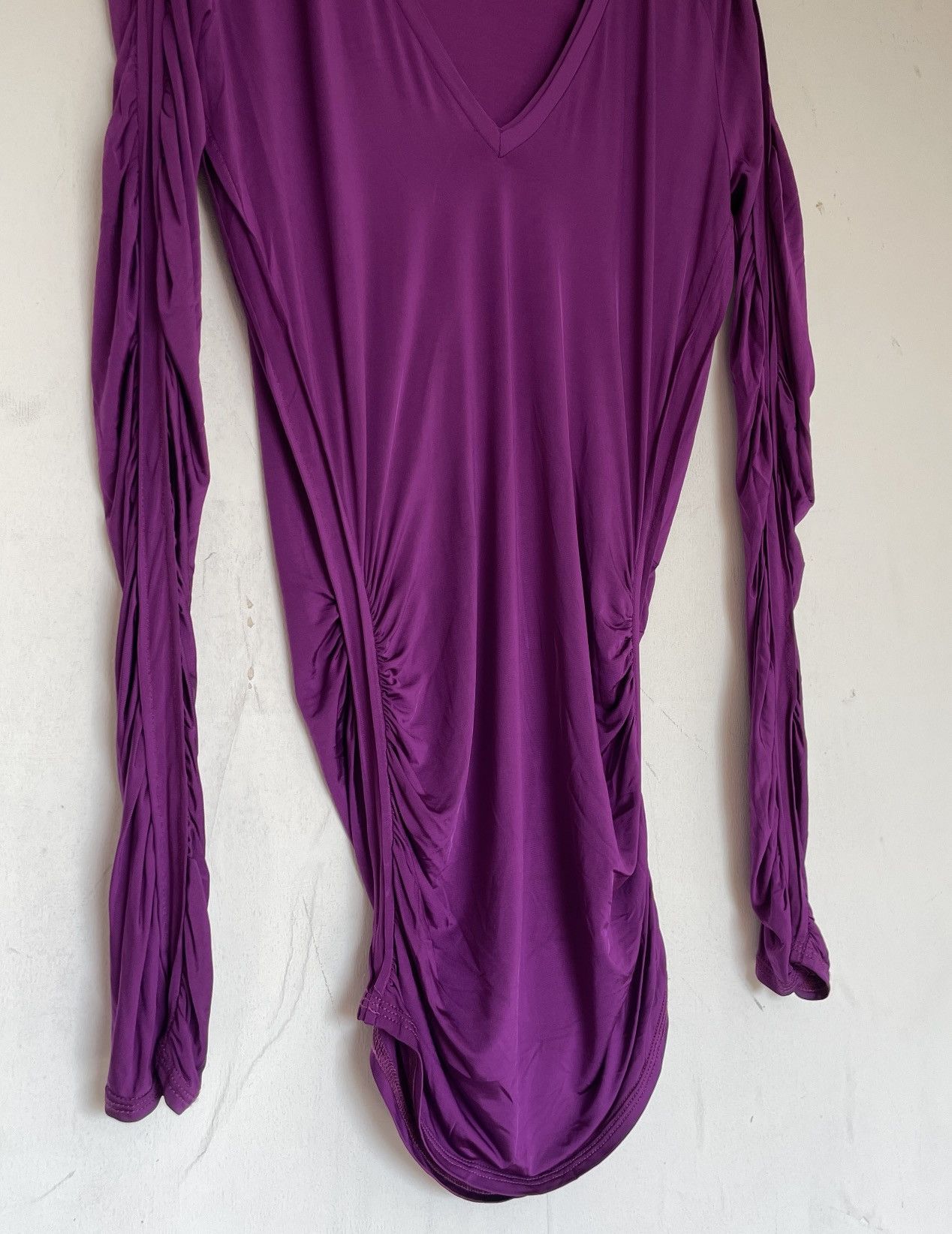 Gucci × Tom Ford Gucci by Tom Ford Ruched Long Sleeve Size XS / US 0-2 / IT 36-38 - 3 Thumbnail