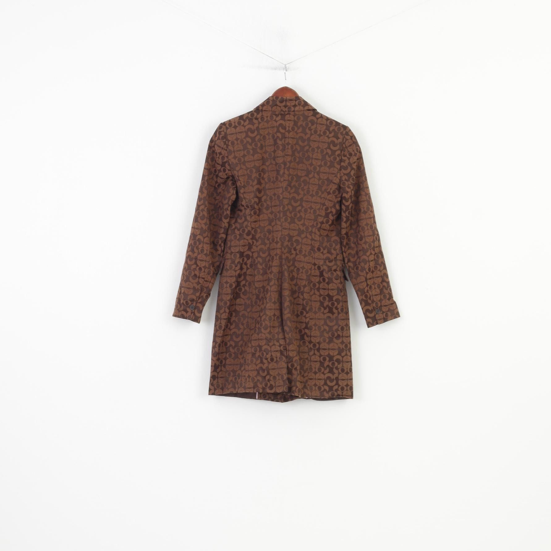 Other More & More Woman 36 S Coat Brown Cotton 4329 Size S / US 4 / IT 40 - 6 Thumbnail