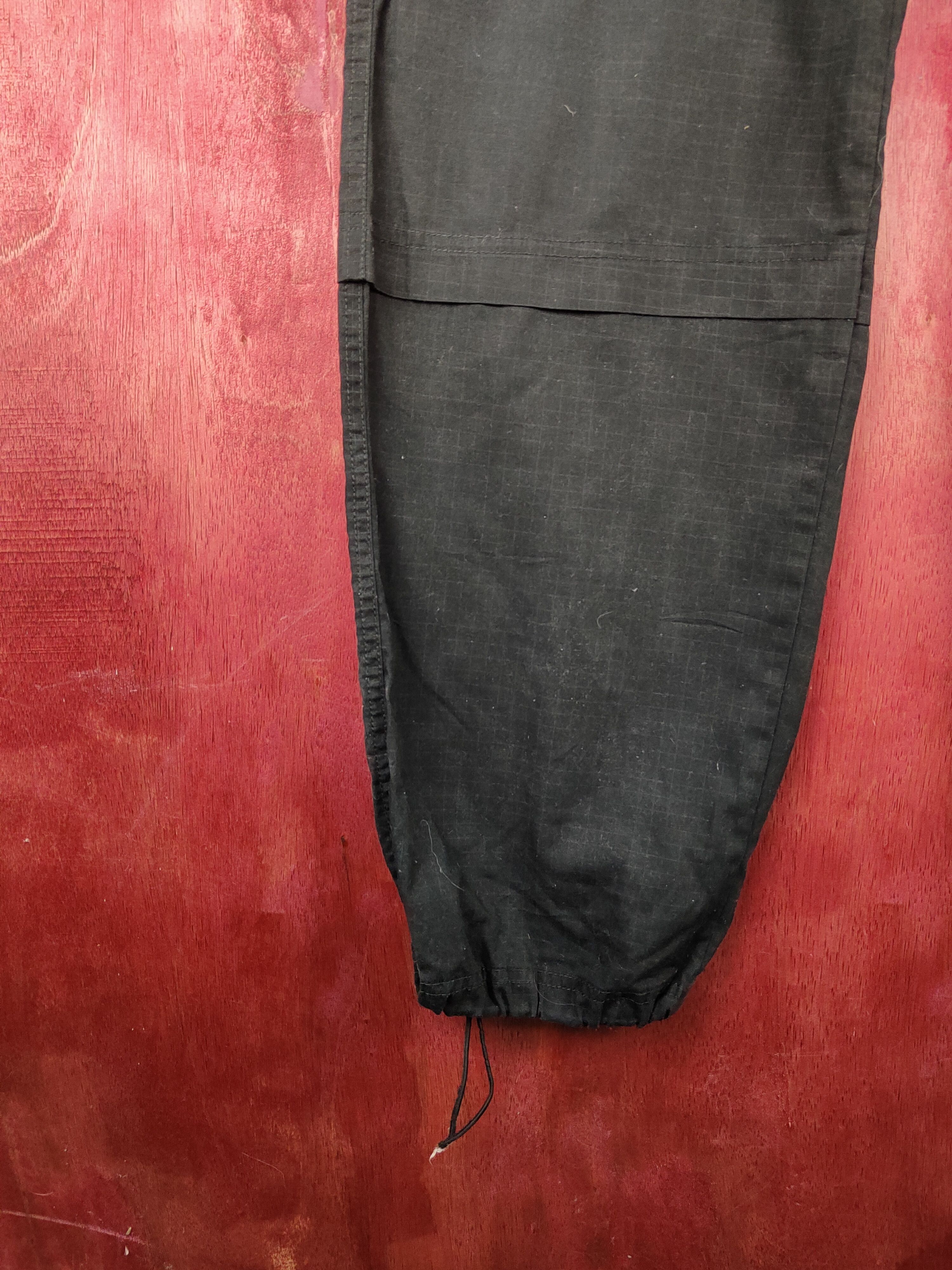 Japanese Brand DL Japan Black Multipocket Tactical Cargo Pants #S2048 Size US 36 / EU 52 - 4 Thumbnail