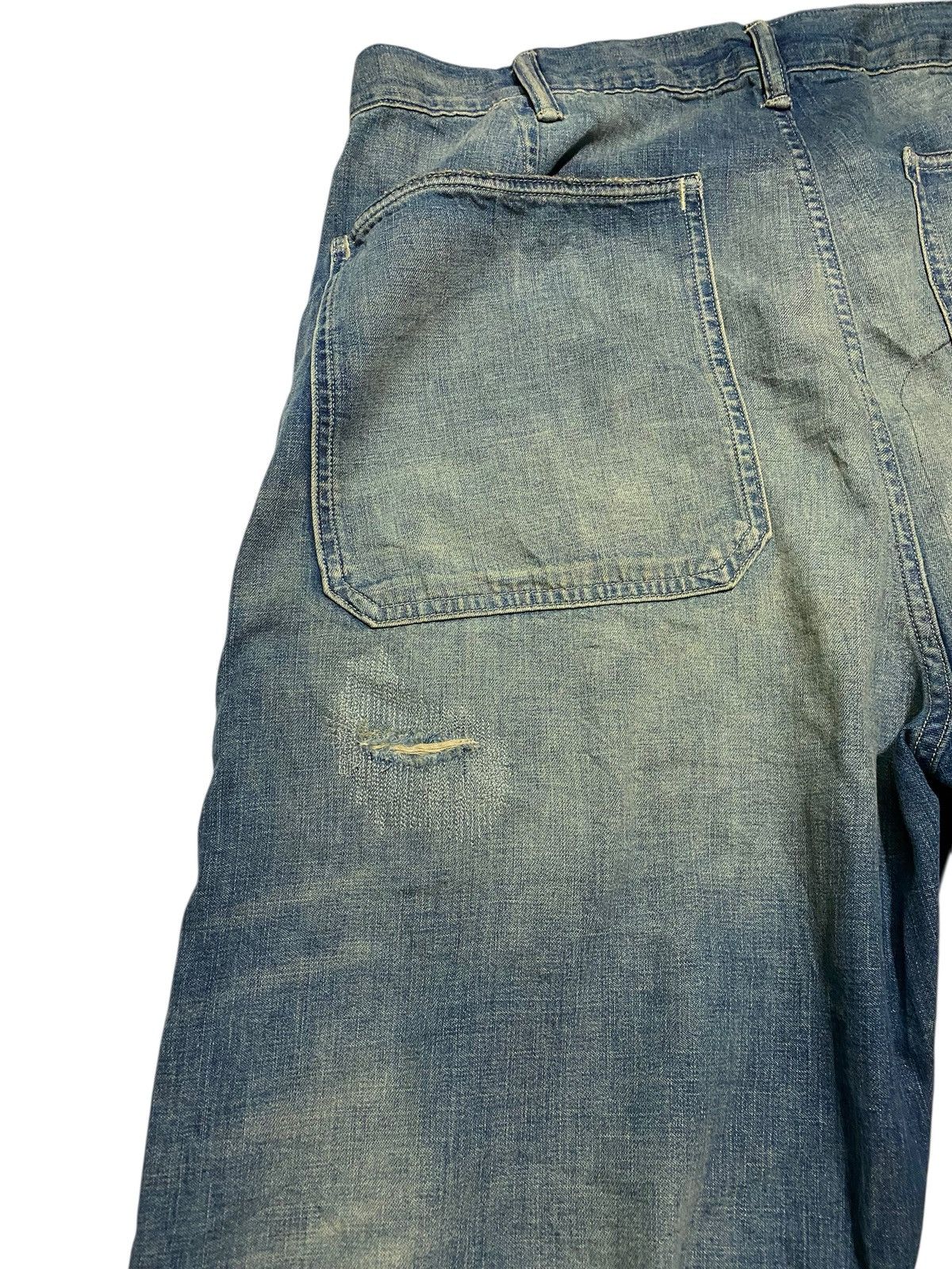 RRL Ralph Lauren Polo Ralph Lauren Patchwork Denim Pants Size US 39 - 6 Thumbnail