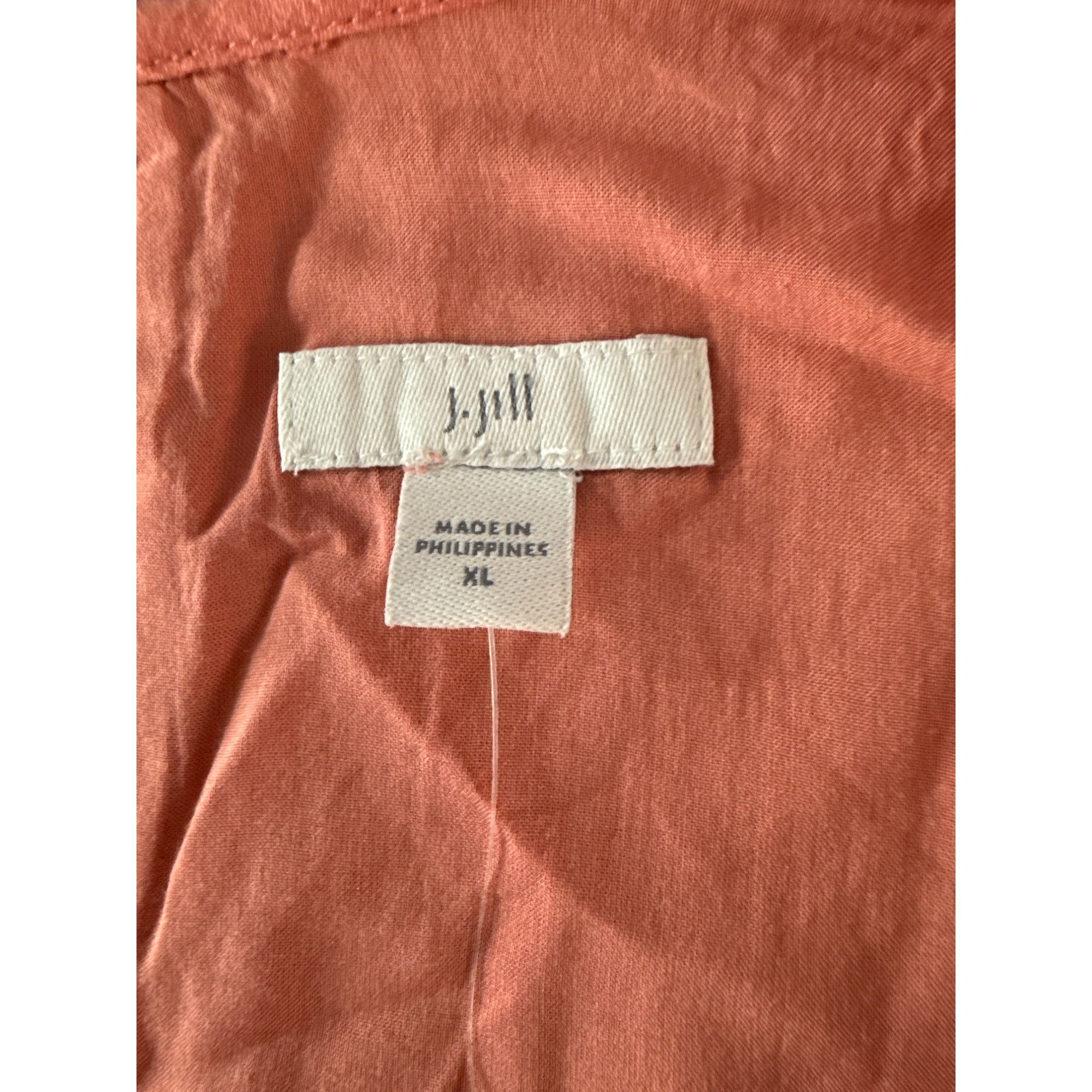 J. Jill J. Jill Pintucked A-Line Maxi Dress in Sunset Coral- NWT Size XL / US 12-14 / IT 48-50 - 9 Thumbnail
