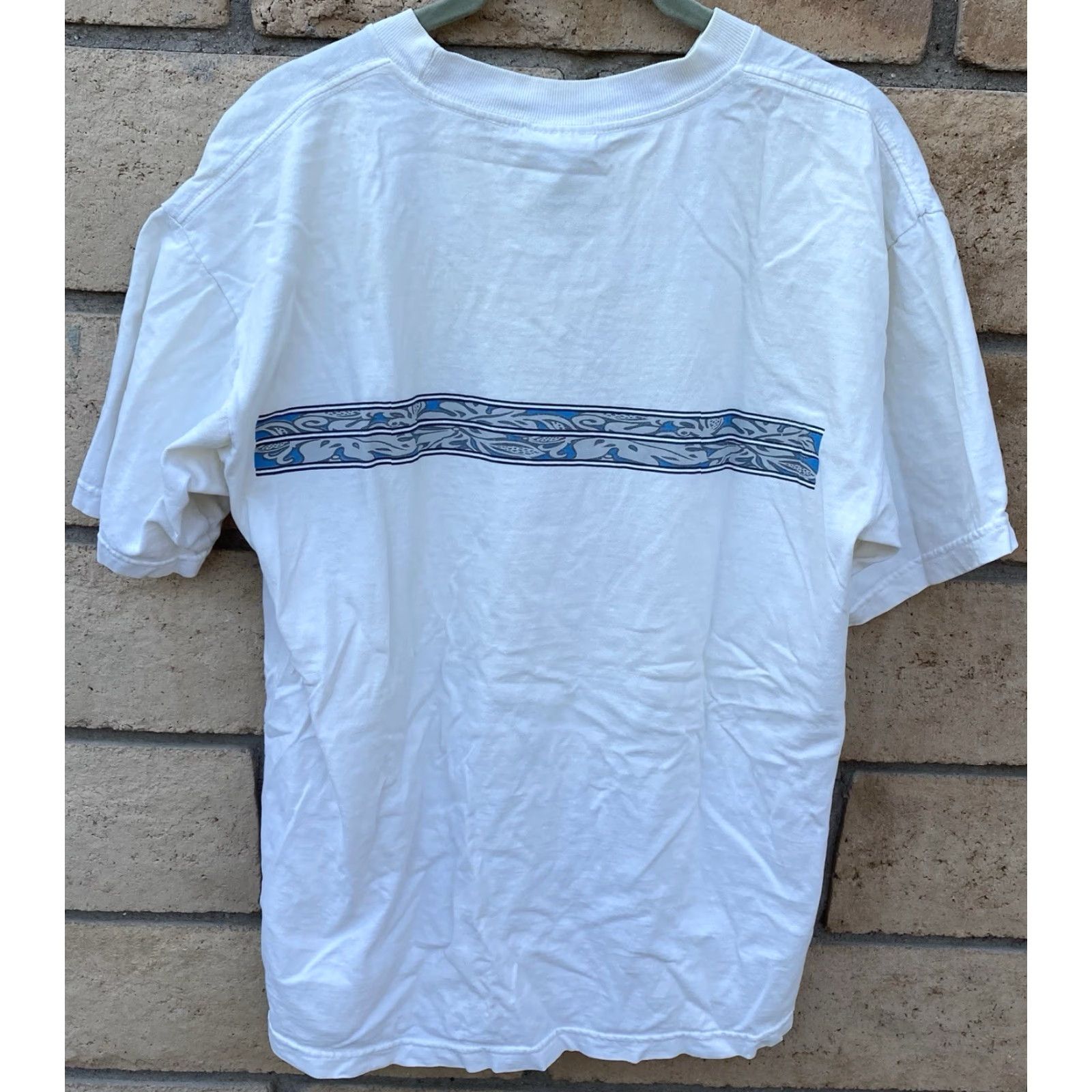 Rusty VINTAGE Rusty T Shirt Logo Tee Front Back Graphics Surf Beach Worn Stain M Mens Shirt M White Cotton Logo Beach 90s Vintage Rusty Brand Tee Size US M / EU 48-50 / 2 - 7 Thumbnail