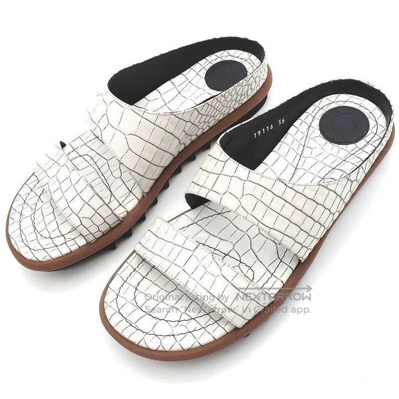 Dries Van Noten Dries Van Noten Women's Birkenstock Slippers Size US 5.5 / IT 35.5 - 1 Thumbnail