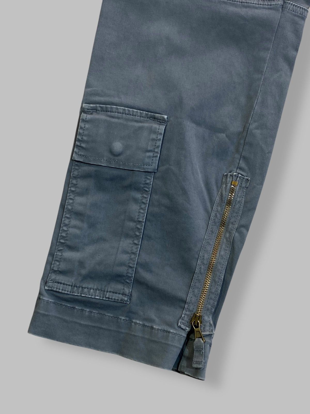 Aeronautica Militare Aeronautica Military Crazy Y2k Multi Pocket Cargo Pants Size US 34 / EU 50 - 6 Thumbnail