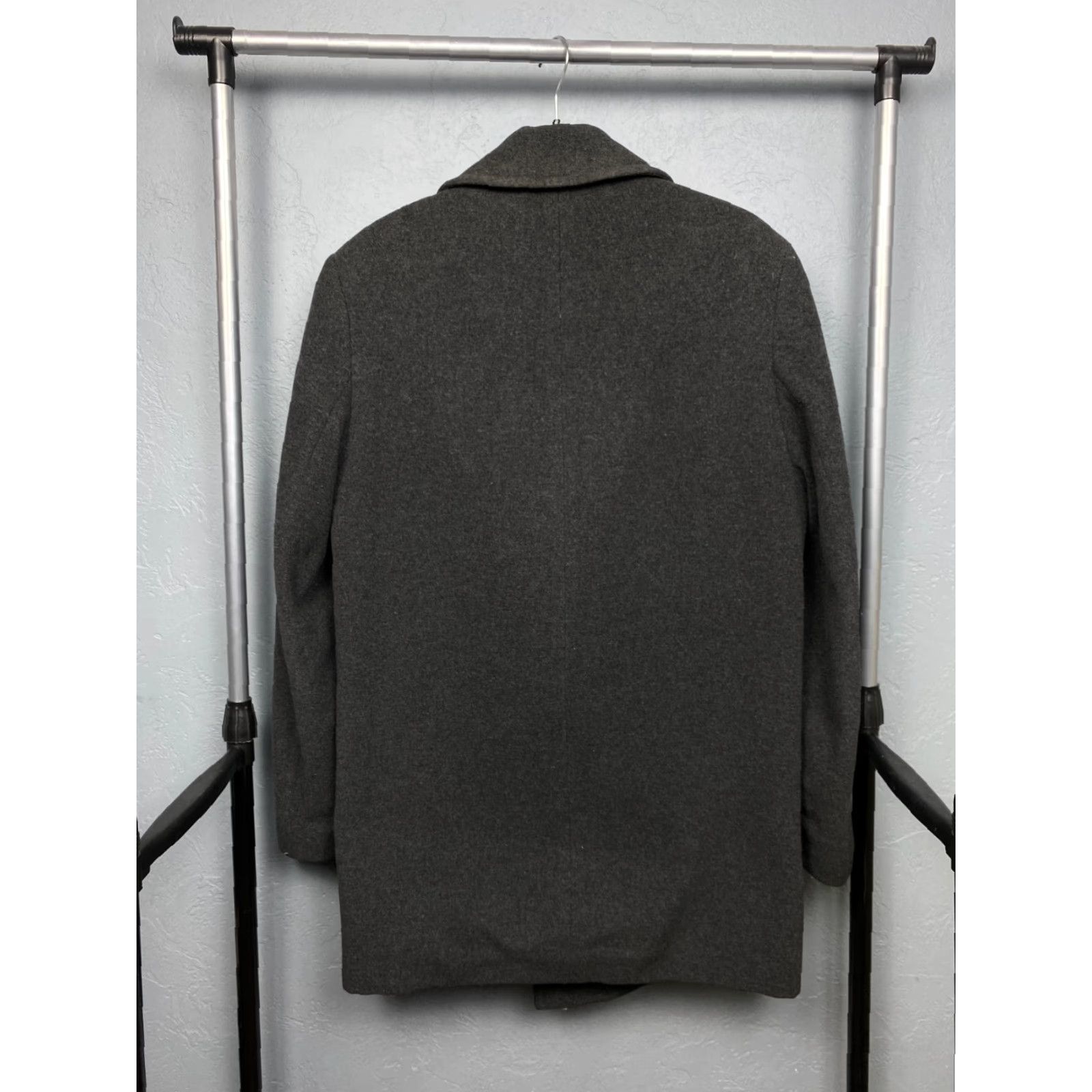 Hugo Boss Hugo Boss Coat Mens Wool 90s Vintage L Gray 90s Vintage Hugo Boss Coat Mens Wool 90s Gray L Womens Mens Girls Size US L / EU 52-54 / 3 - 5 Thumbnail