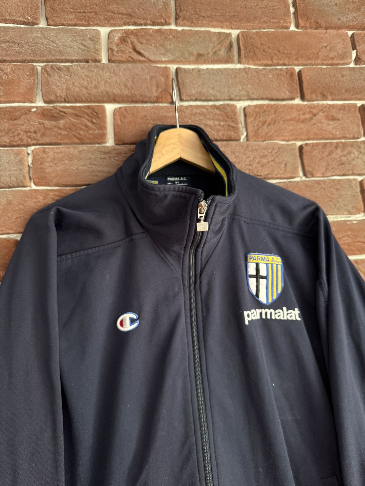 Champion Parma Track Football Jacket 2002/03 Adults L Champion Size US L / EU 52-54 / 3 - 4 Thumbnail