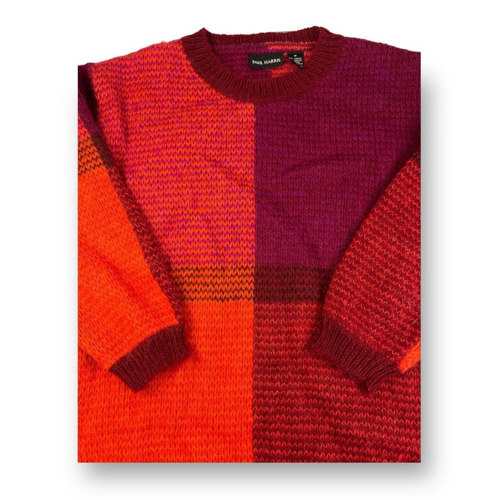Other Paul Harris Vintage Oversized Mohair Blend Sweater Size Medium Size M / US 6-8 / IT 42-44 - 2 Thumbnail