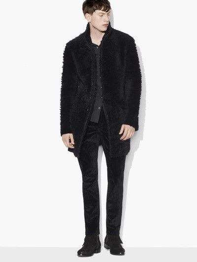John Varvatos Shaggy Shearling Coat. 48 Size US M / EU 48-50 / 2 - 5 Thumbnail