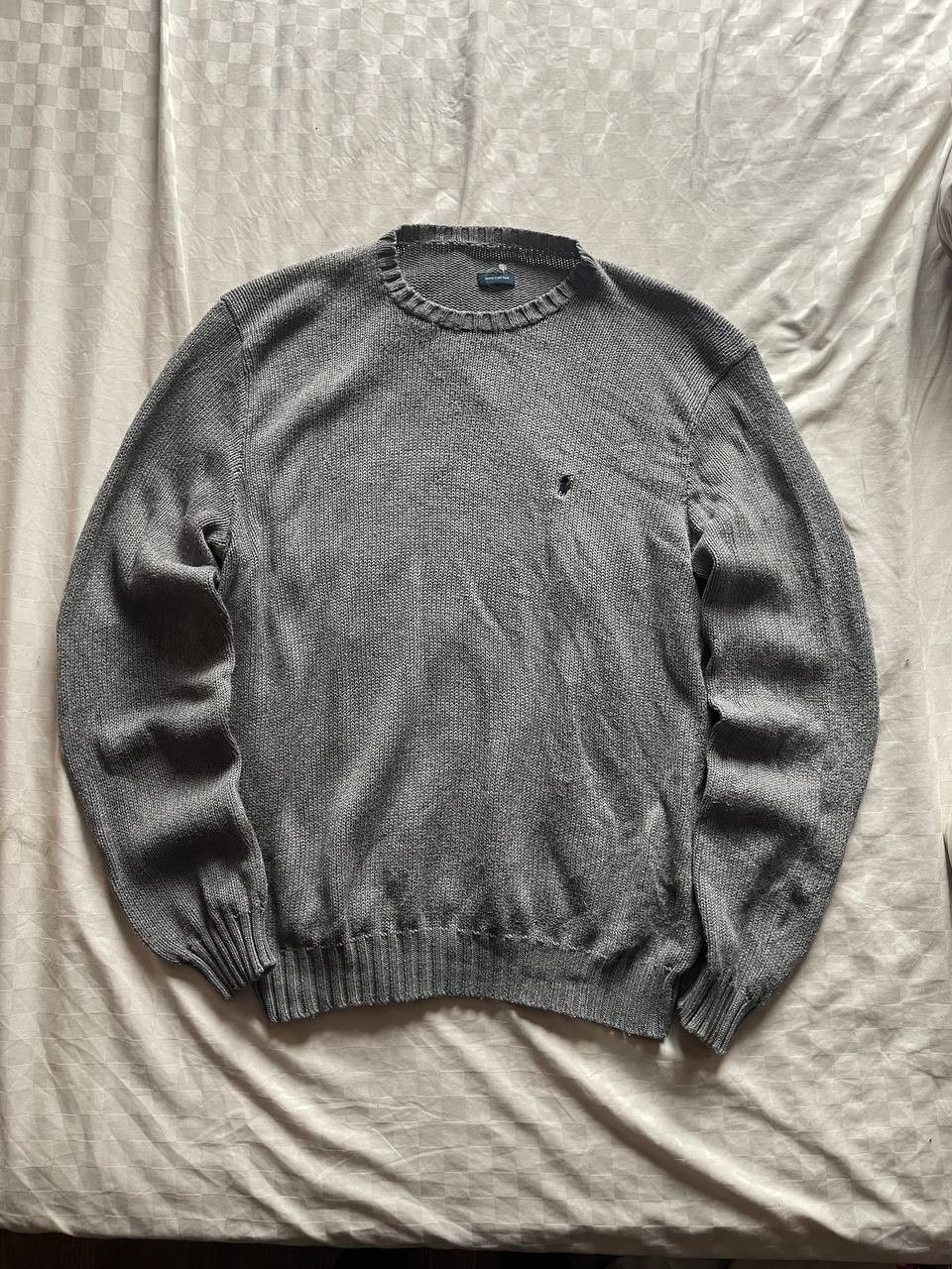 Ralph Lauren VINTAGE Polo Ralph Lauren Sweater Mens CrewNeck Pullover Size US L / EU 52-54 / 3 - 1 Thumbnail