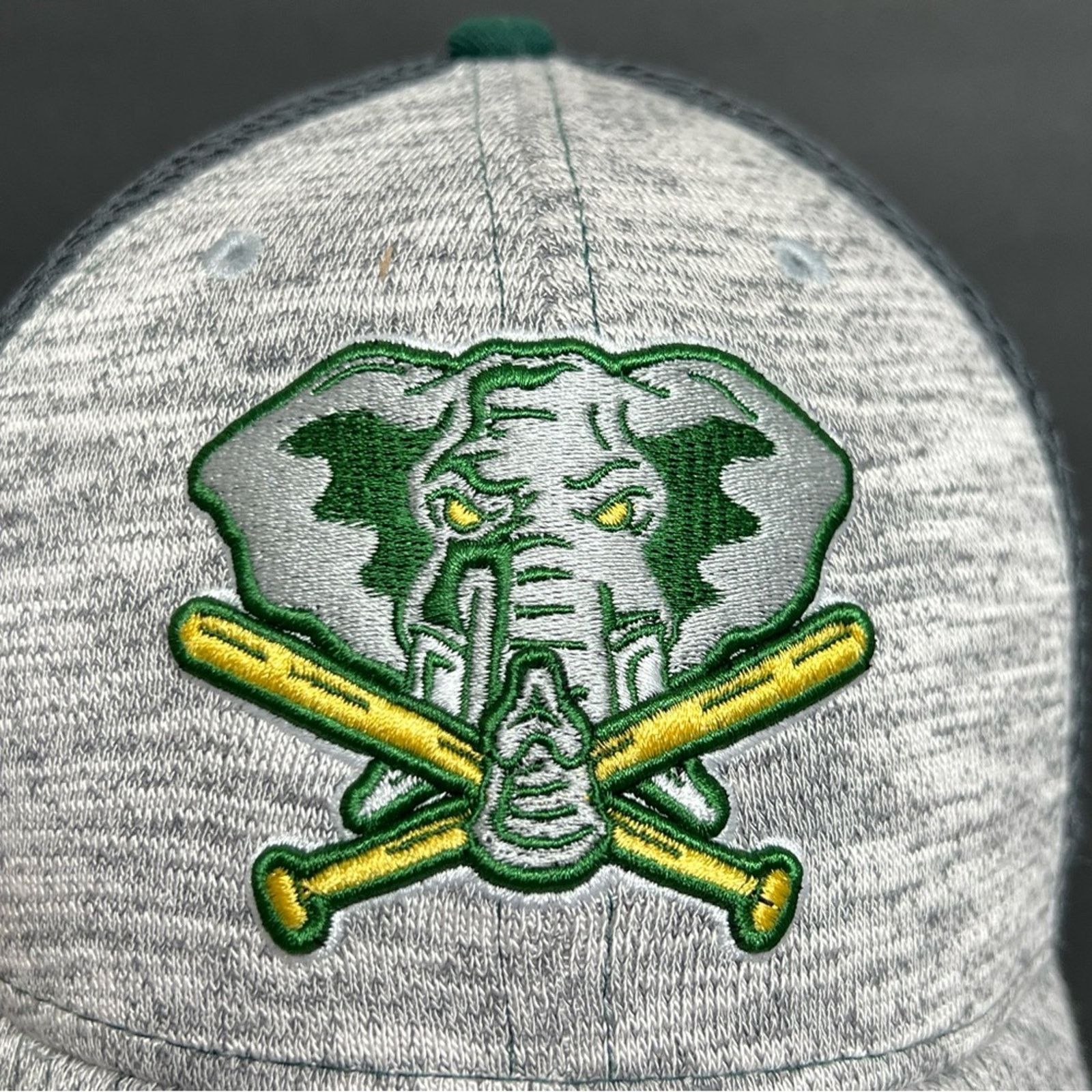 New Era New Era 39Thirty Grey On Field Hat Oakland Athletics NWOT Size ONE SIZE - 3 Thumbnail