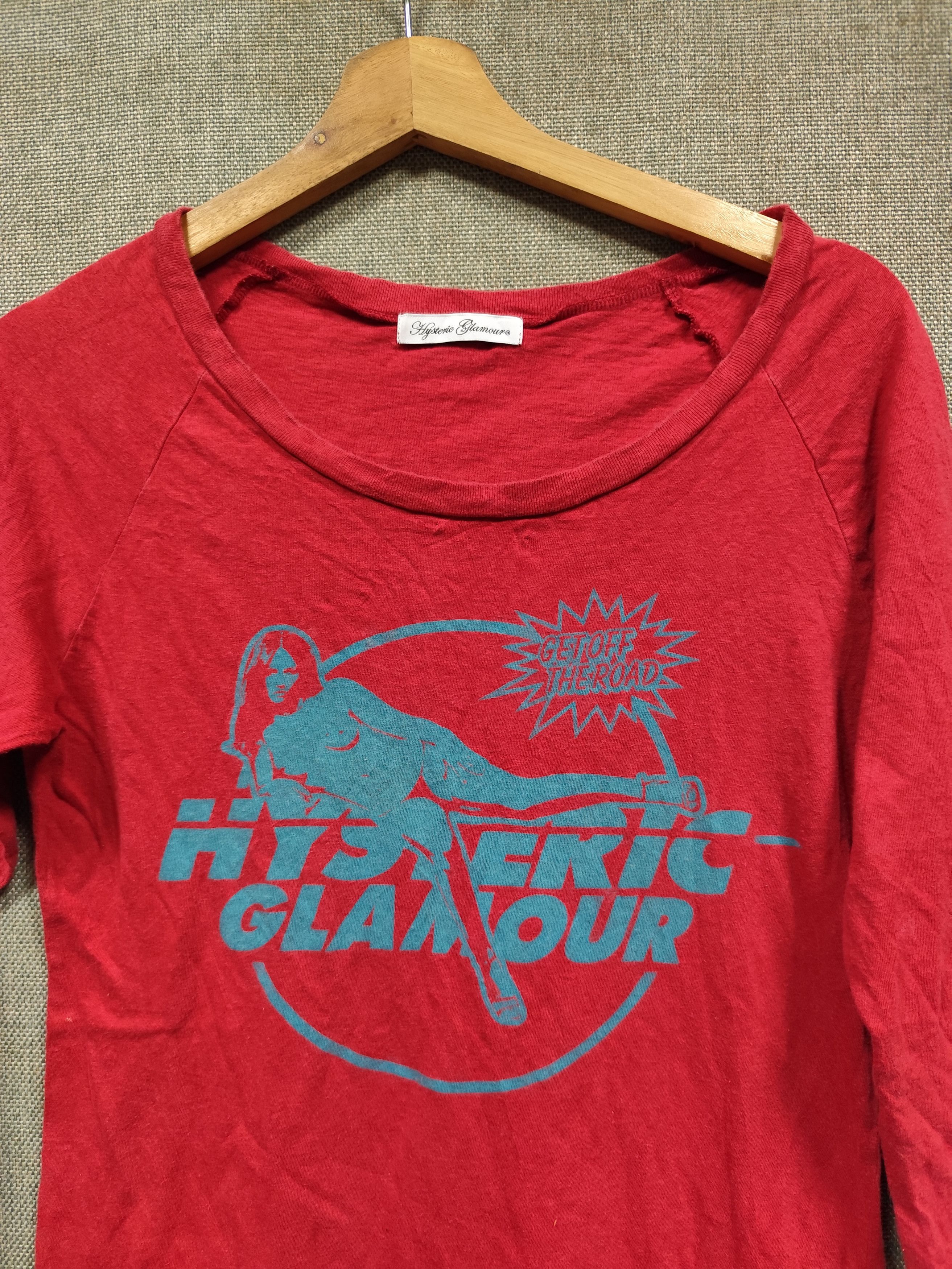 Hysteric Glamour t shirt long sleeve hysteric glamour get off the road Size S / US 4 / IT 40 - 3 Thumbnail