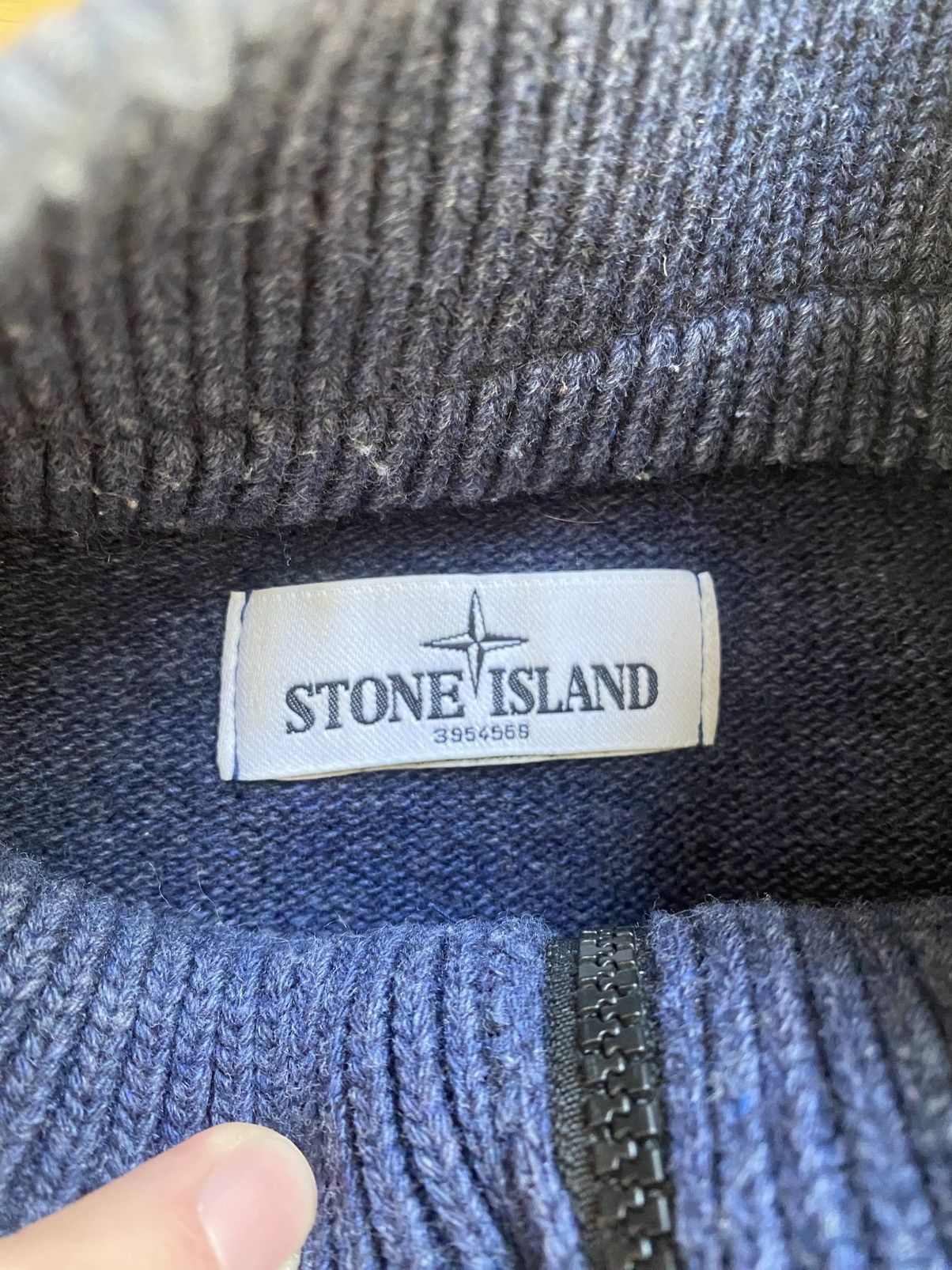 Stone Island Stone island wool sweater Size US M / EU 48-50 / 2 - 2 Thumbnail